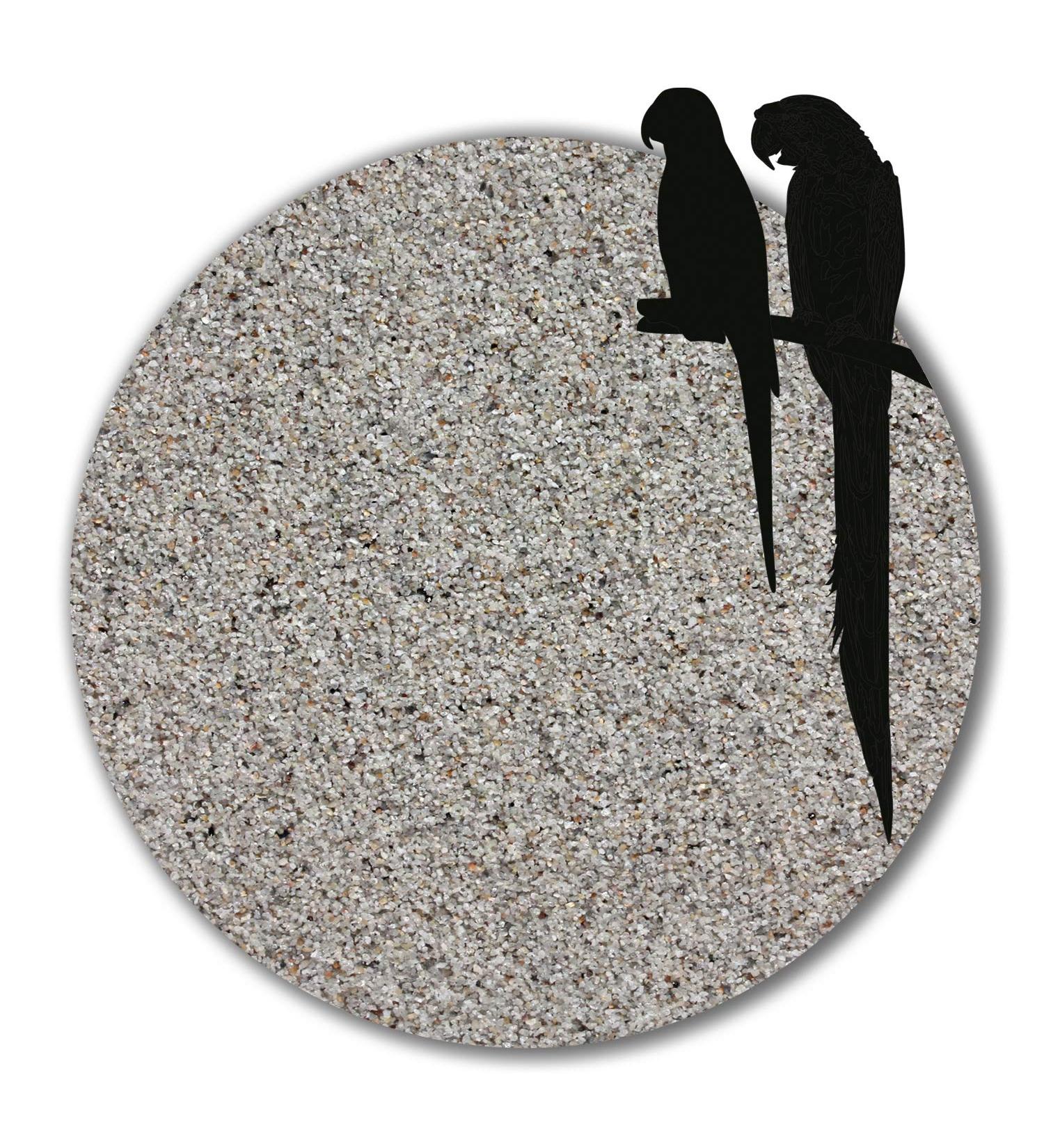 M ller GmbH 12 KG Vogelsand - Additive-Free Germ-Free Light Gray Cage Bottom for Birds - High Quality Medium Size - Buy Online on GoSupps.com