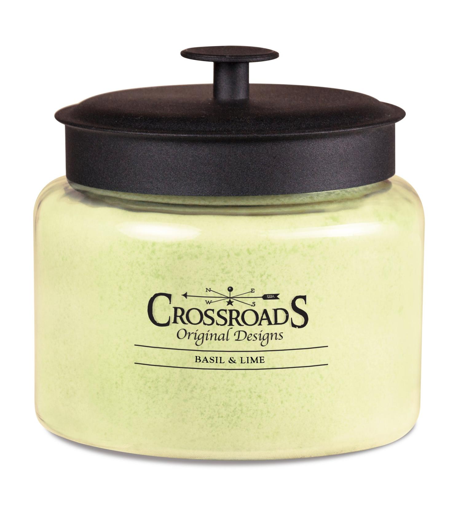 Crossroads Basil & Lime Scented 4-Wick Candle 64 oz.