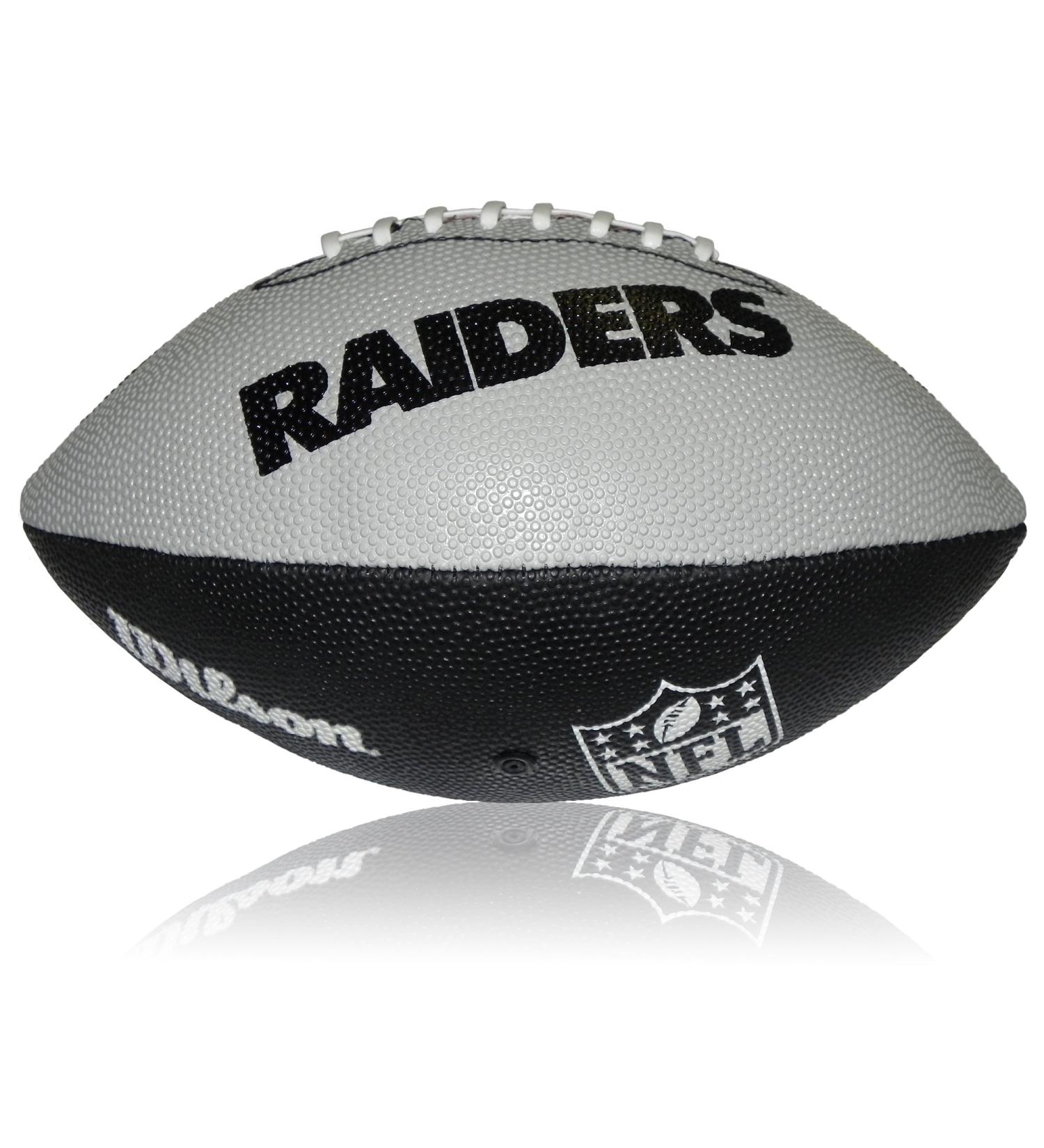 Wilson Football NFL Junior Oakland Raiders Logo Mehrfarbig 5 WL0206644040