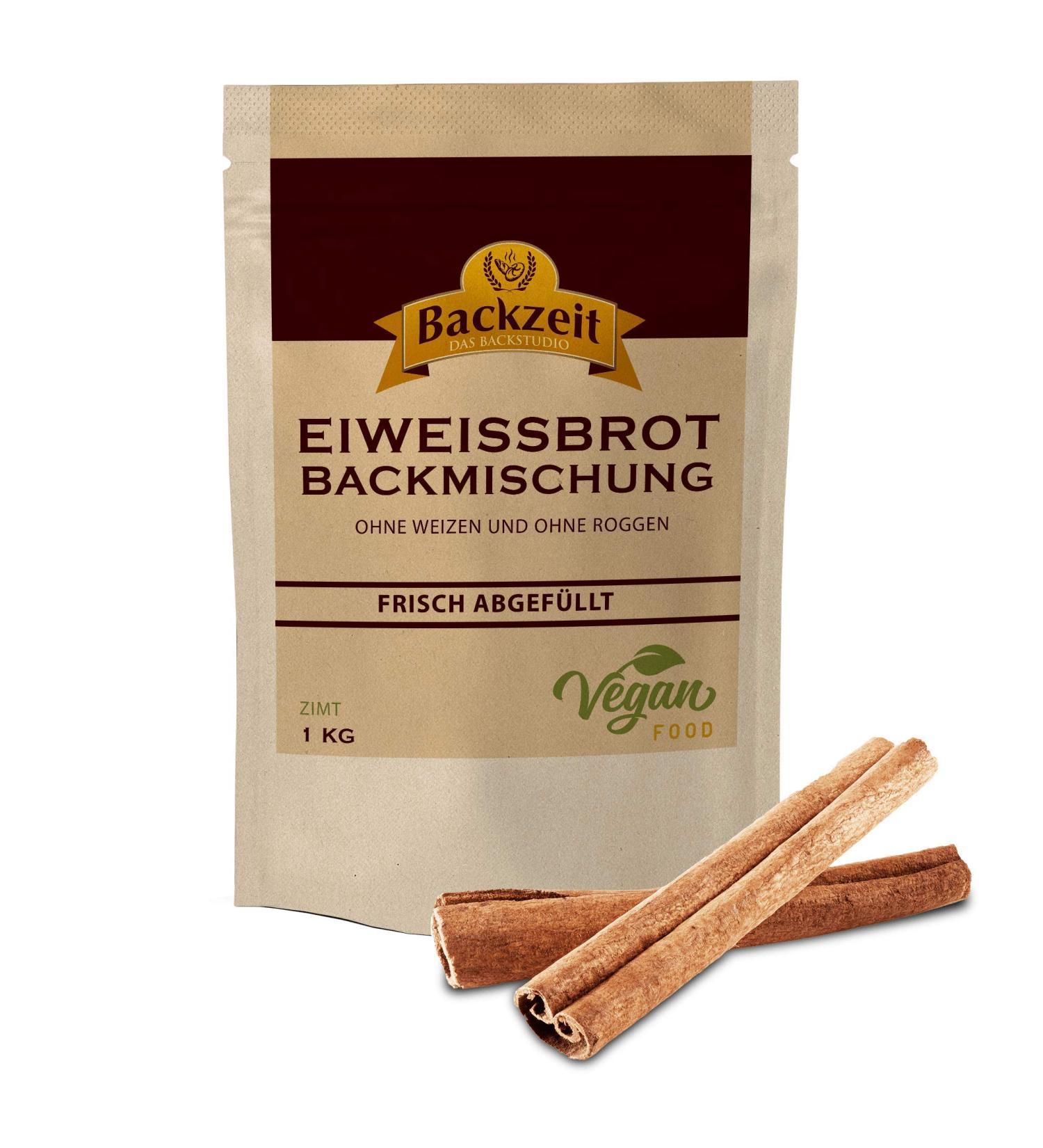 Brothers Protein Bread Baking Mix - Cinnamon Almond | 1kg 90% Less Carbs Diabetic-Friendly Wheat & Rye Free 1.95kg Dough - Buy Online on GoSupps.com