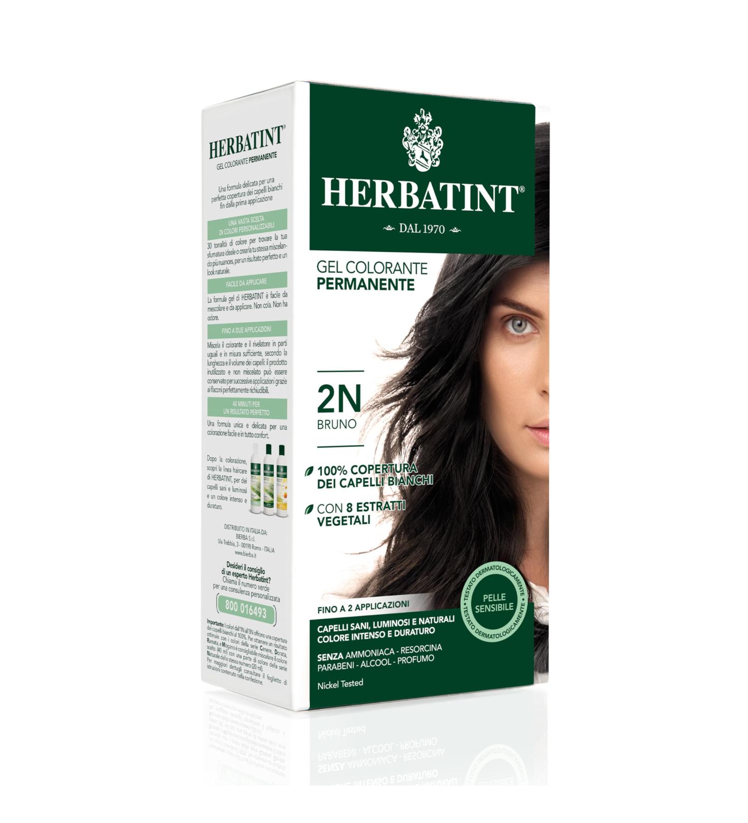 Buy Herbatint Hair Dye 2N Brown - Long-Lasting Gentle Color for All Hair Types - Ships Worldwide - Buy Online on GoSupps.com