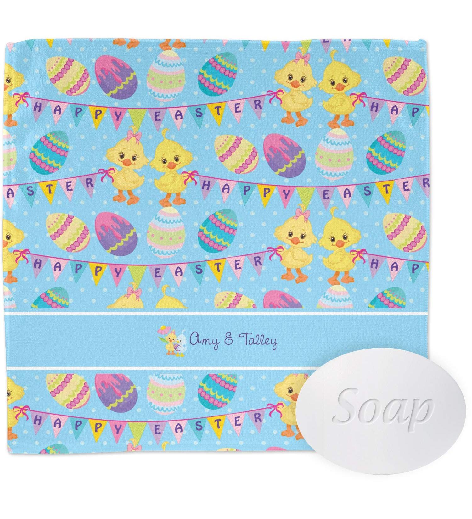 Personalized Happy Easter Washcloth | YouCustomizeIt | Unique Gifts for Easter Shop Now - Buy Online on GoSupps.com