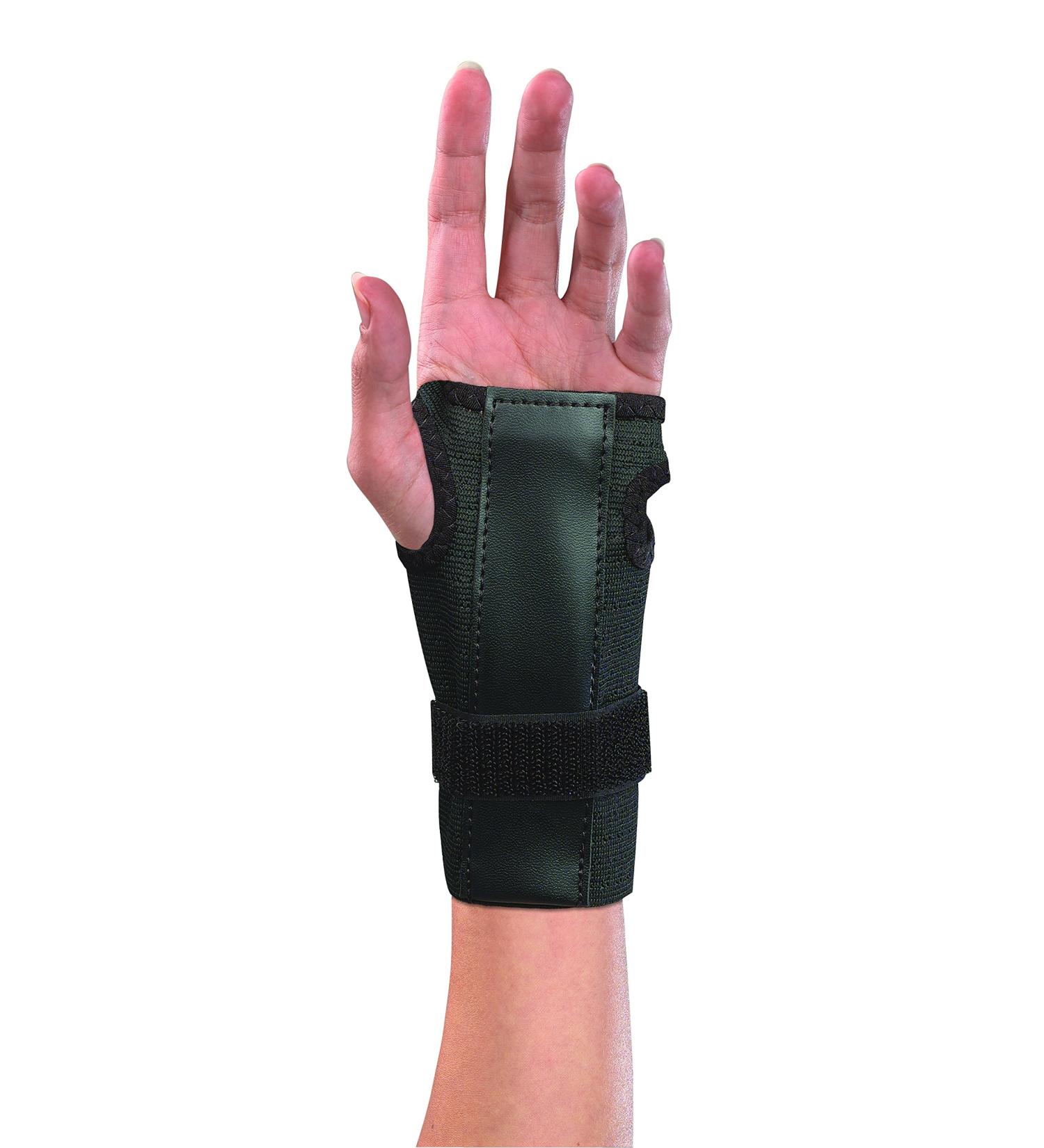 Buy Black Wrist Brace with Splint - OSFM | International Shipping Available - Buy Online on GoSupps.com