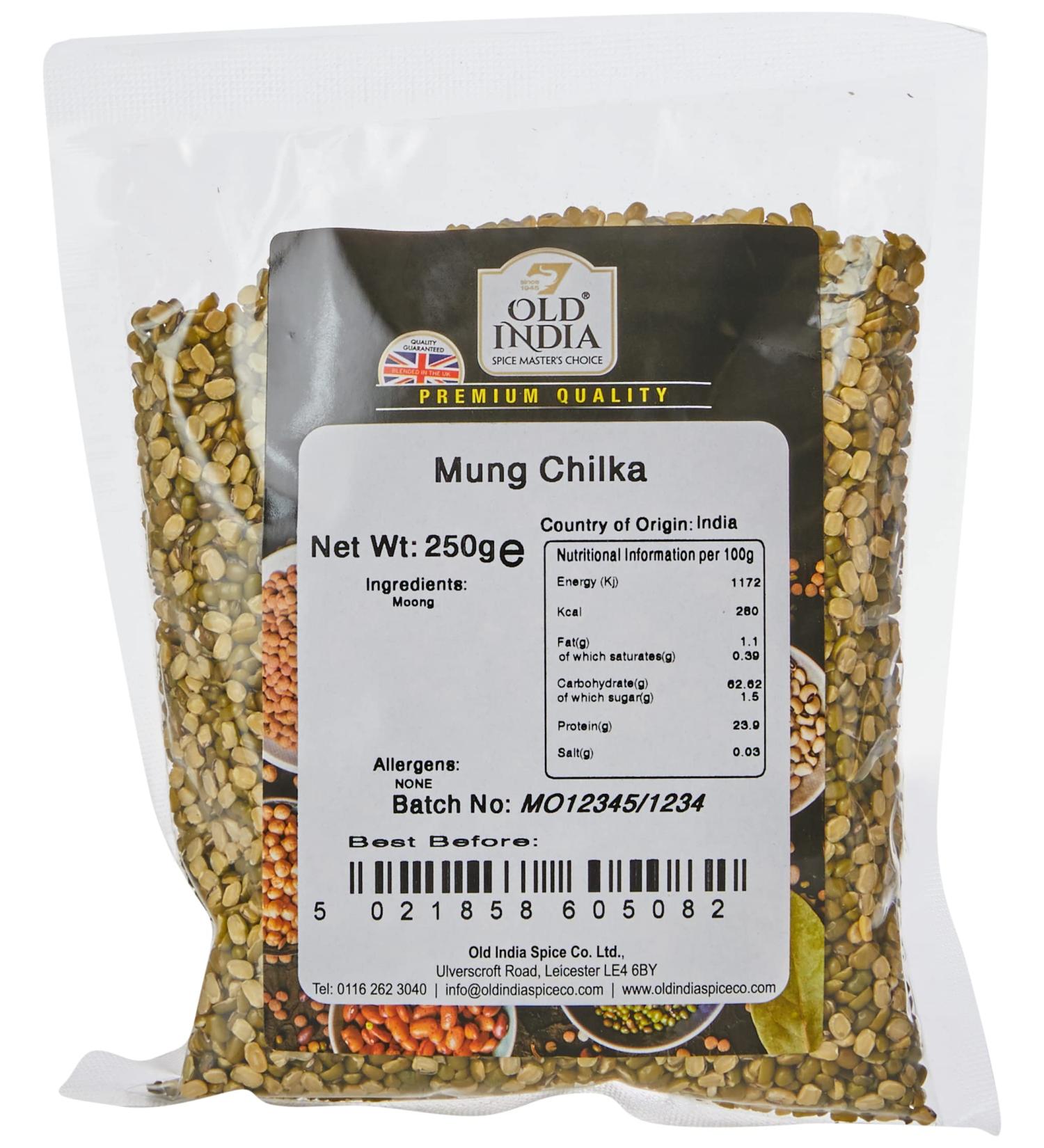 Old India Mung Chilka 250g - Premium Quality Whole Green Gram - Buy Now! - Buy Online on GoSupps.com