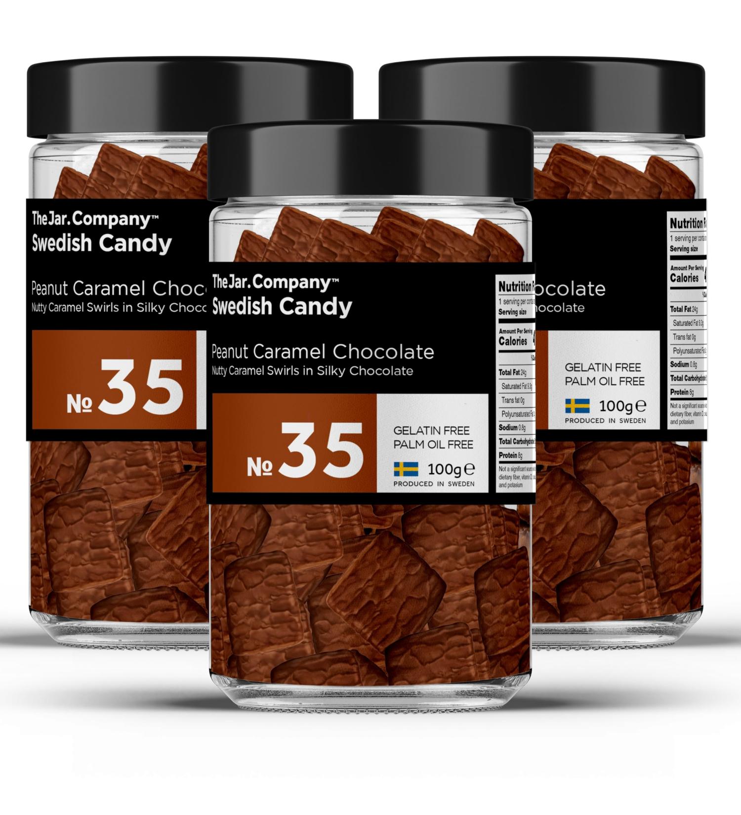TheJar.Company - Swedish Candy - 35 - Peanut Caramel Chocolate