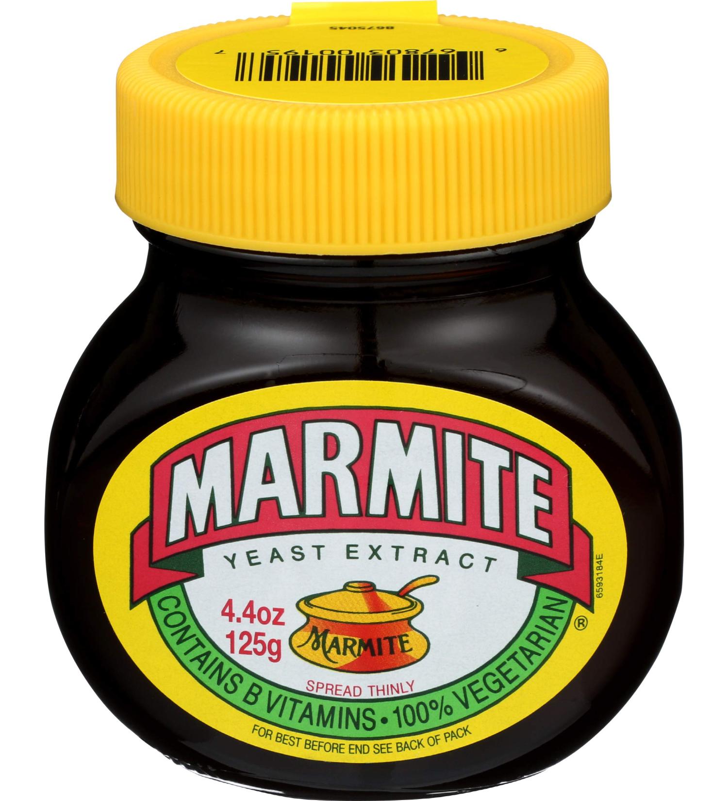 Marmite Yeast Extract Flavored 4.40 oz - Rich Umami Spread - Buy Online on GoSupps.com