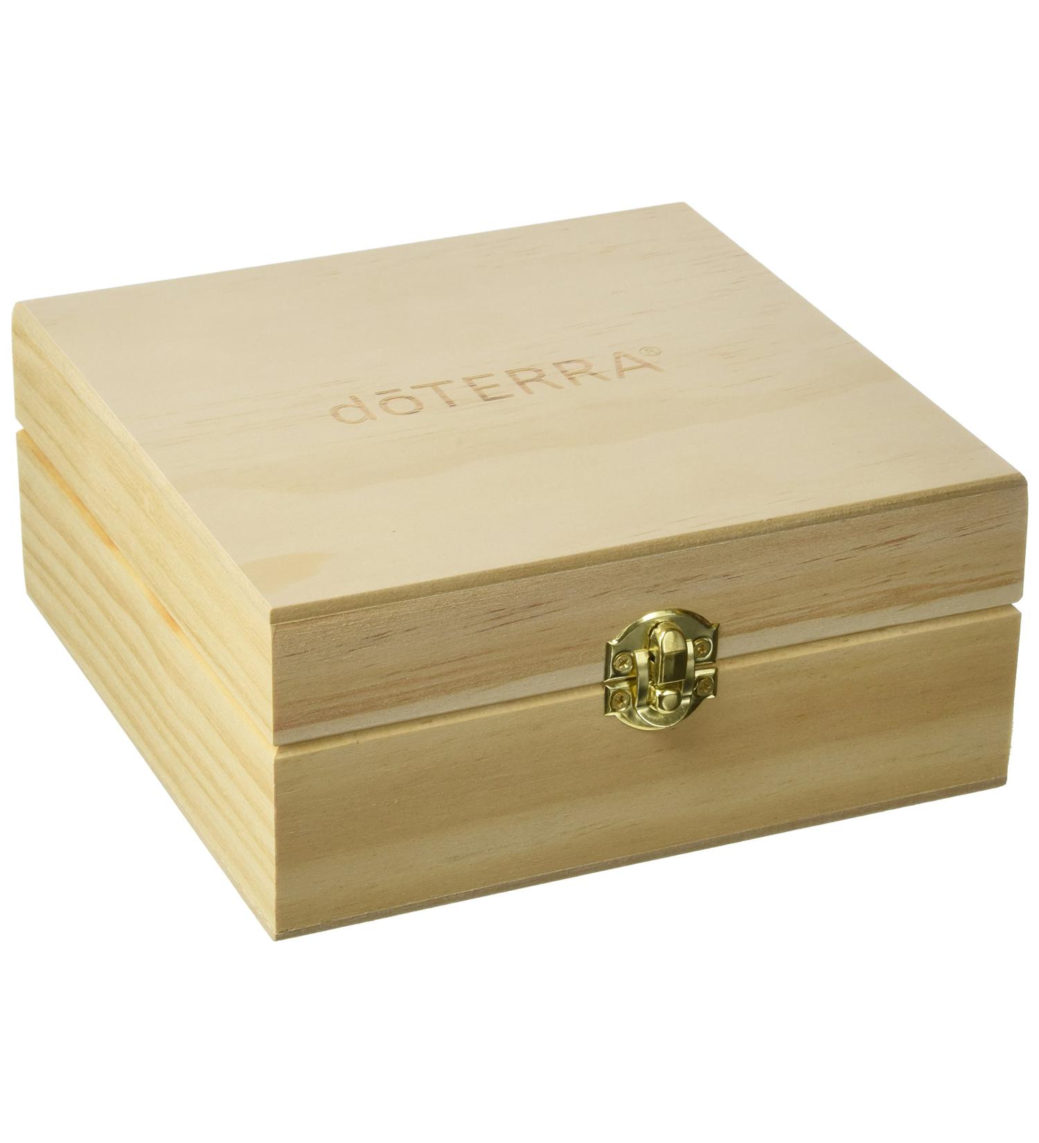 doTERRA Wooden Essential Oil Box - Premium Storage for Essential Oils | International Shipping Available - Buy Online on GoSupps.com