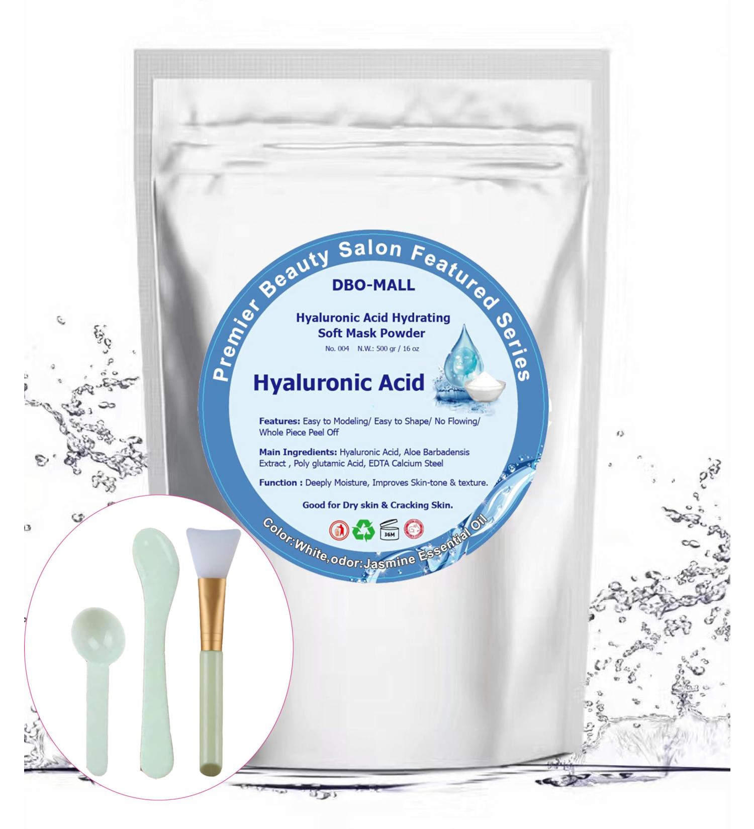Hydro Peel Off Face Soft Mask Powder 500g | Hyaluronic Acid Modeling Mask for Spa & DIY Skin Care Treatment - Buy Online on GoSupps.com
