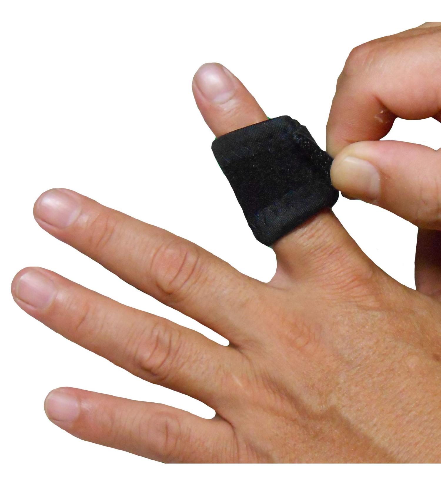 IRUFA 3D Breathable Elastic Finger Brace - Relief for Trigger Finger & Injuries | Ideal for Sports & Activities - One Pair - Buy Online on GoSupps.com