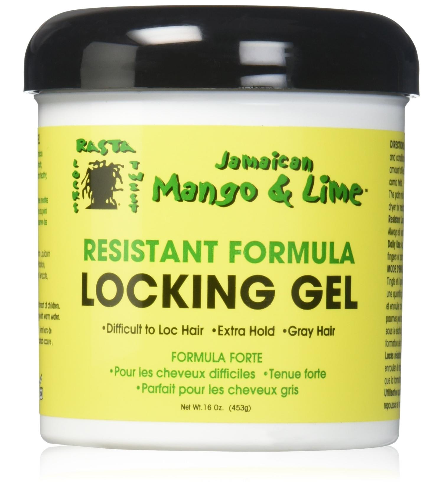 Jamaican Mango and Lime Resistant Formula Locking Hair Gel  16 Oz
