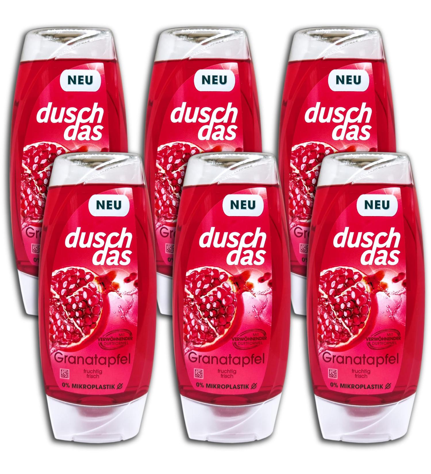 Duschdas Duschdas Pomegranate Shower Gel 6 x 225 ml