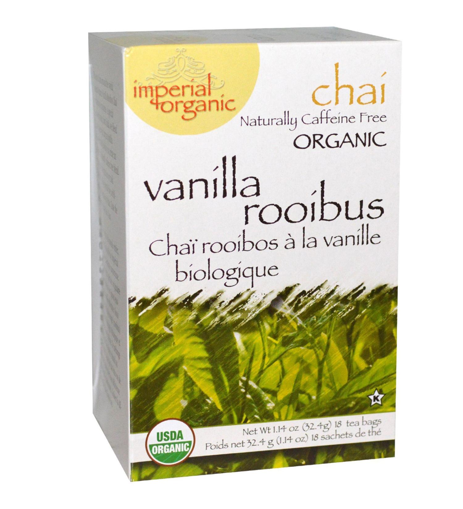 Imperial Organic 100% Organic Vanilla Rooibos Chai Tea 18 Tea Bag(S)