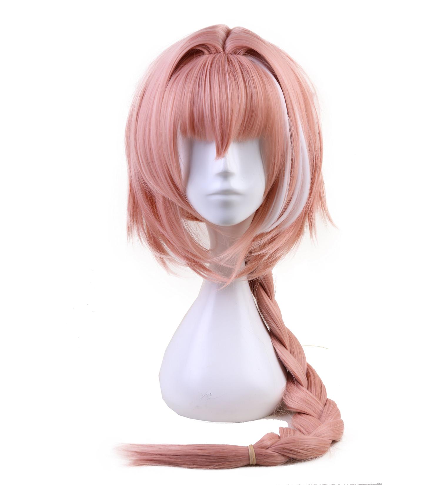 Xingwang Queen Anime Long Pink Braid Cosplay Wig - Synthetic Hair for Women & Girls Free Cap Included - Buy Online on GoSupps.com