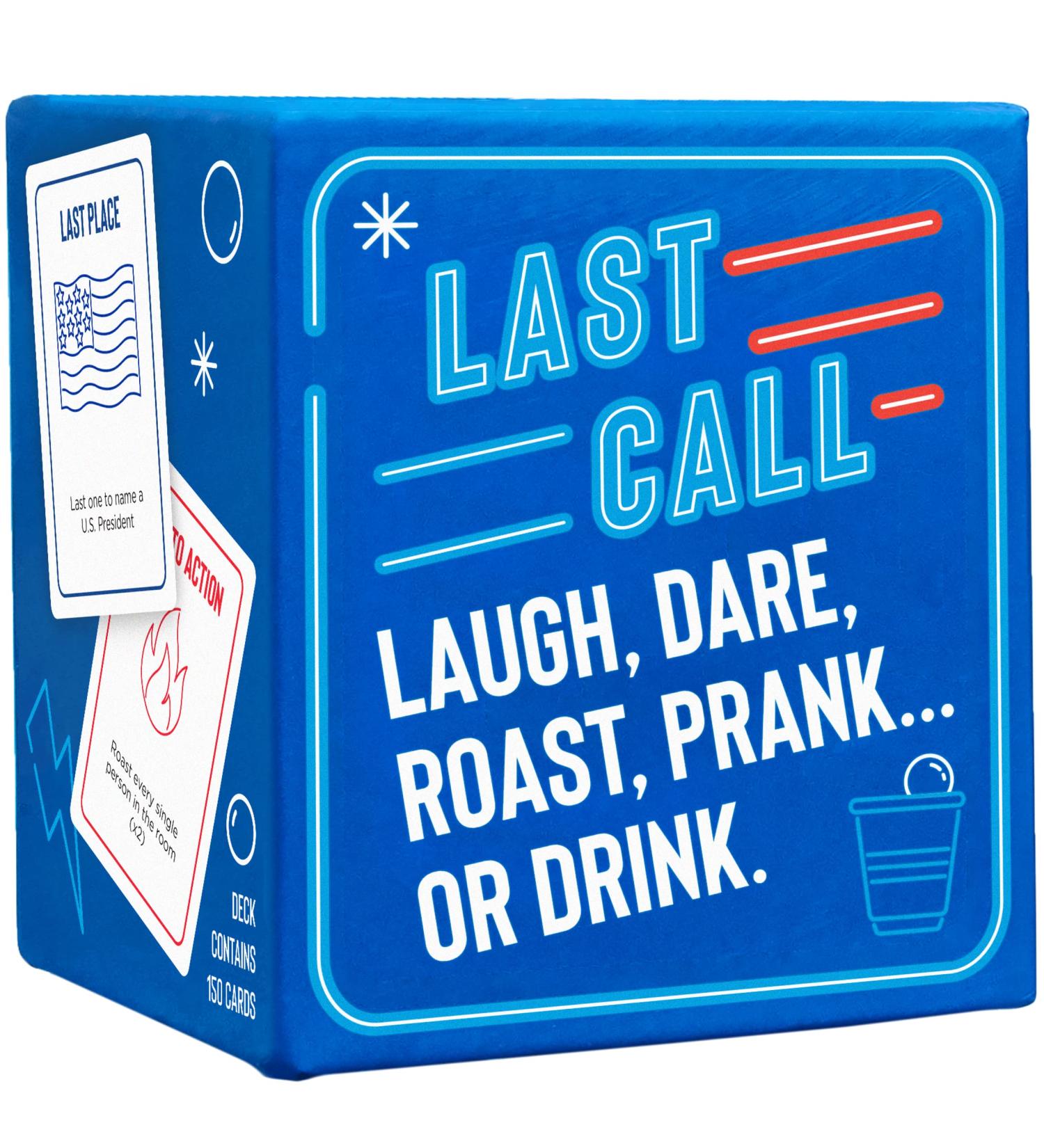 OFF TOPIC Last Call Drinking Game - Fun Game Cards for Adults | Perfect for Parties and Group Game Nights - Buy Online on GoSupps.com