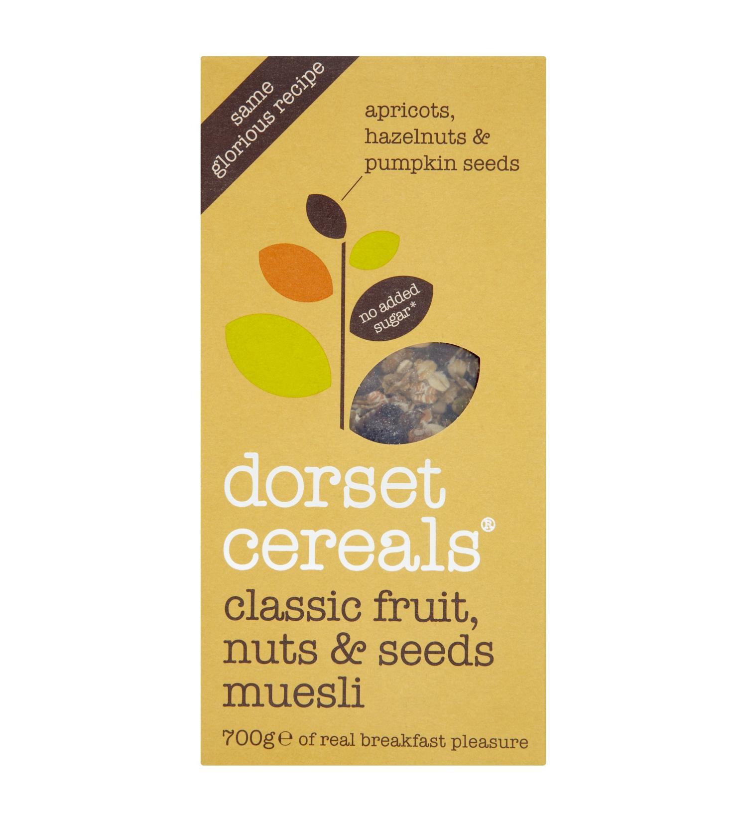 Dorset Cereals Muesli - Classic Fruits, Roasted Nuts & Seeds 700g - Buy Online on GoSupps.com
