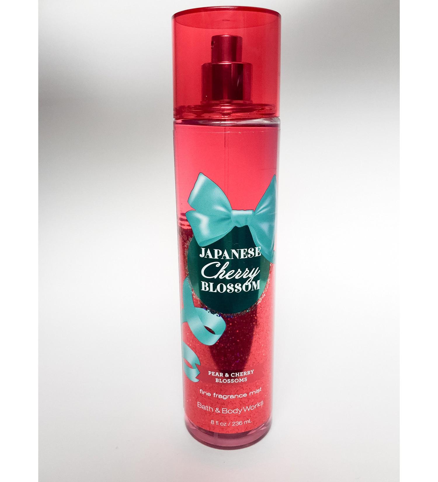 Bath and Body Works Japanese Cherry Blossom Fine Fragrance Mist Holiday Design