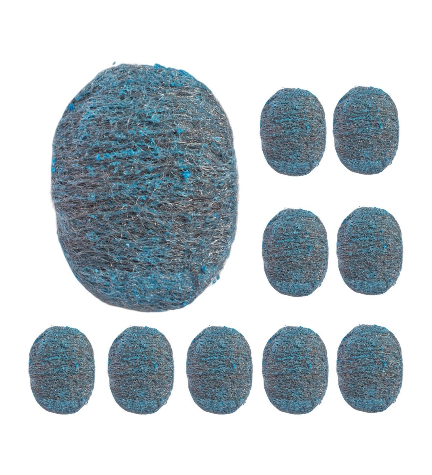 Steel Scrubber - Dish Scrubbers | Tear Resistant Reusable Steel Wool for Kitchen Effective On Sinks Grills Pots Broiler Racks Stoves Cleaning Dishes - Buy Online on GoSupps.com