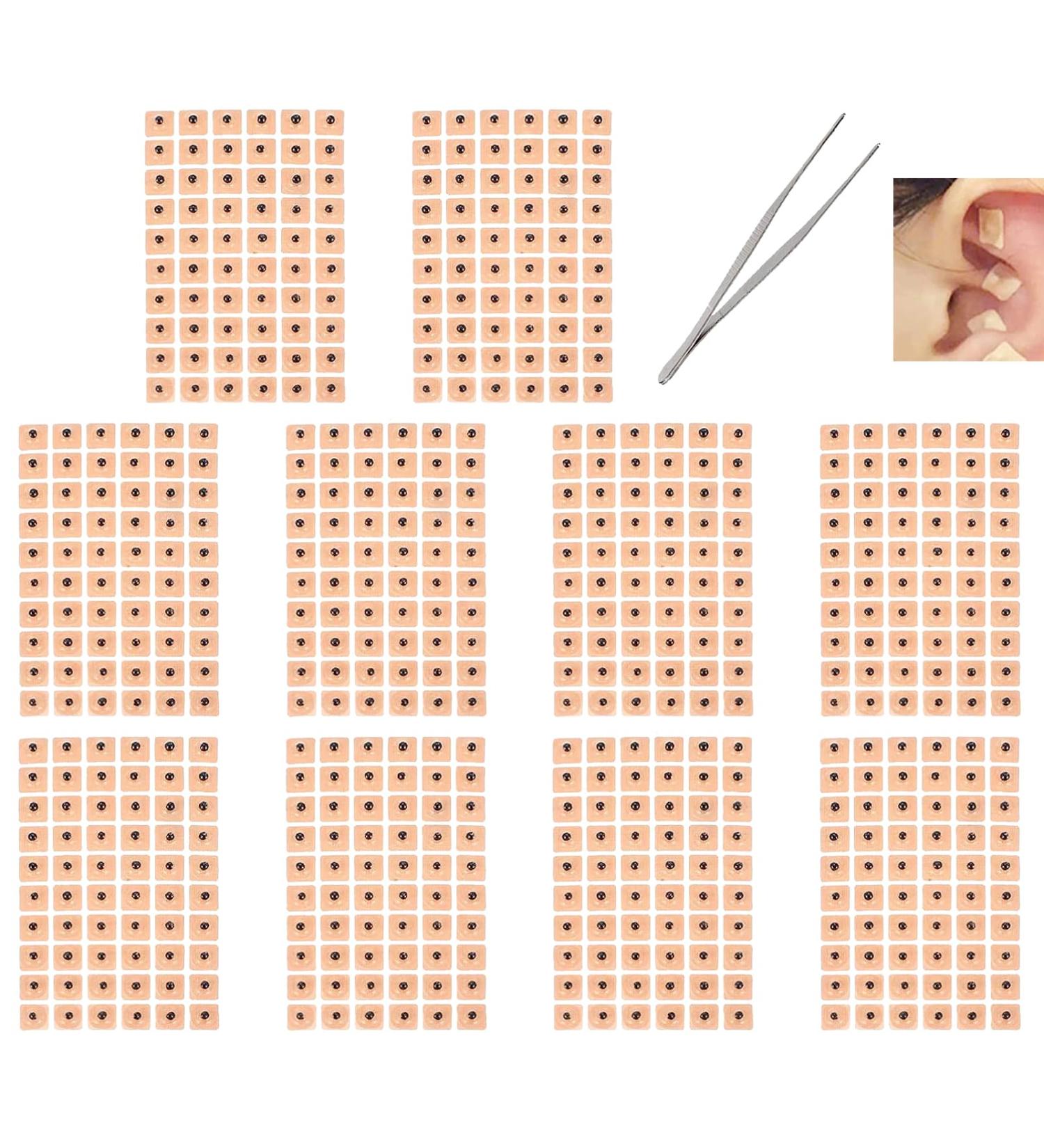 Buy Acupuncture Ear Seeds - 600 Pcs Ear-Press Stickers for Relaxation & Wellness | Ear Seed Acupressure Set - Buy Online on GoSupps.com