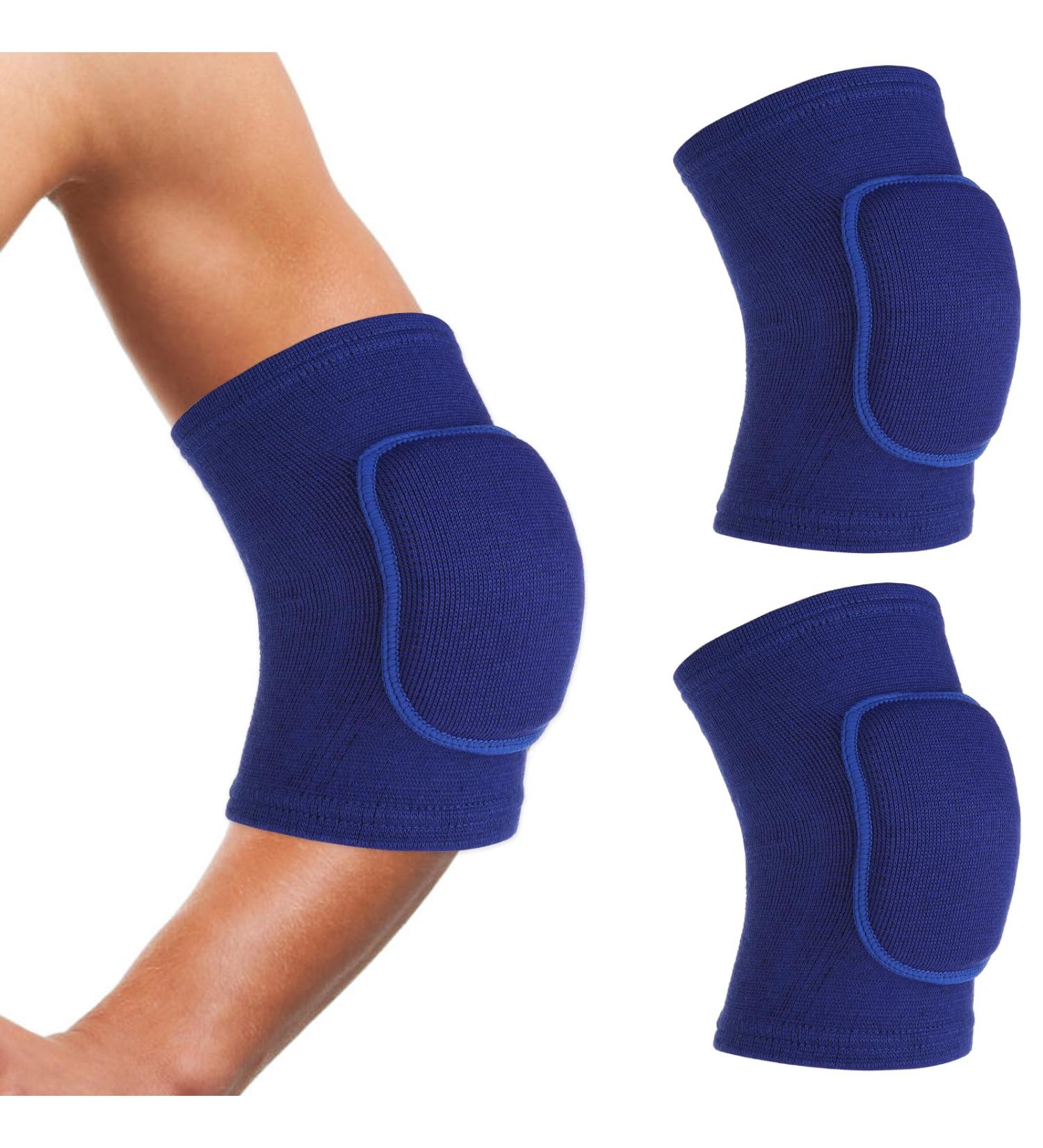 Arm Brace Pads - Elbow Protector Strap Pair for Tendonitis & Sports | Breathable Anti-Collision Support for Kids Men Women & Elderly Blue (40-75kg - Buy Online on GoSupps.com
