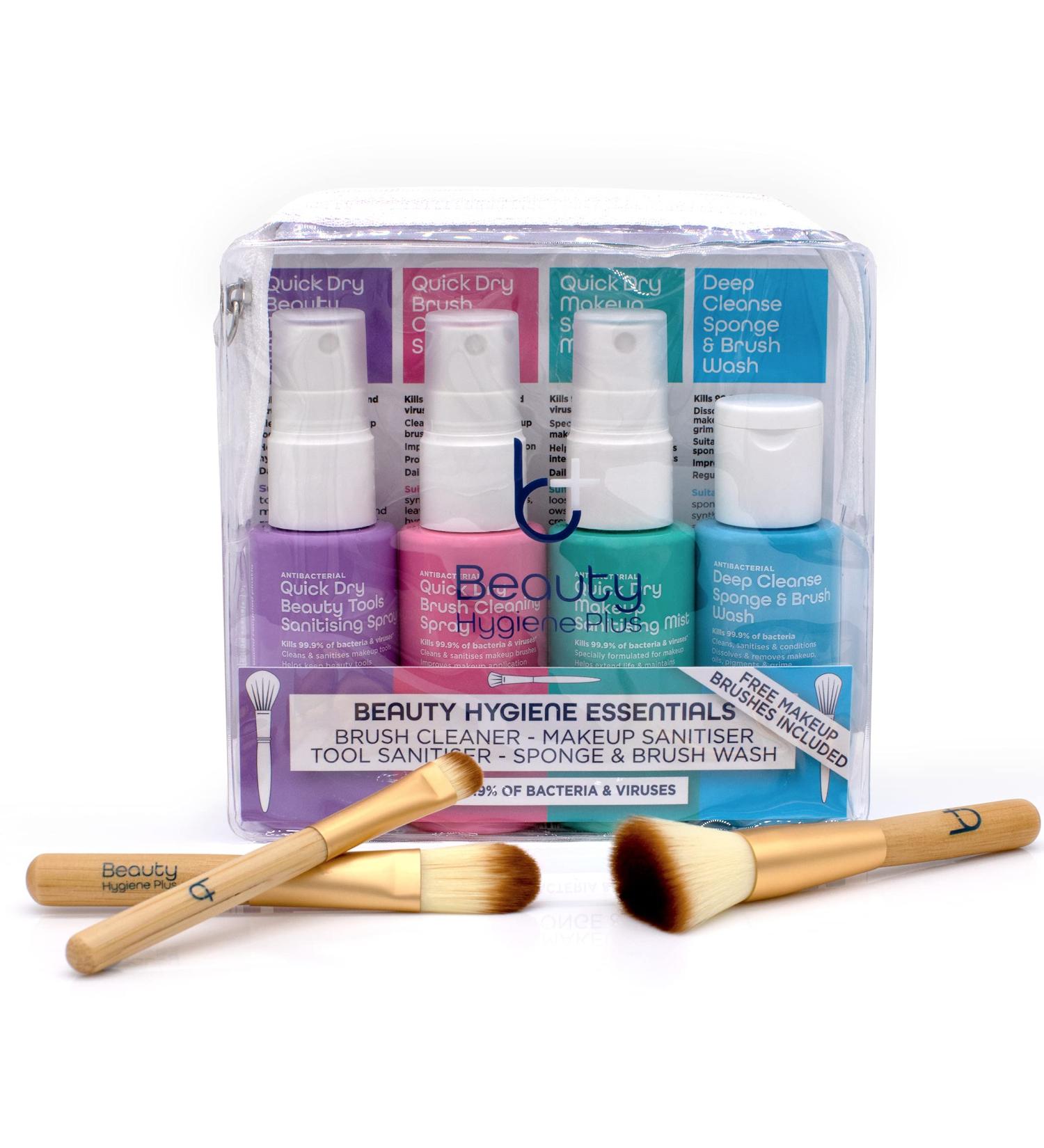 Beauty Hygiene Plus Essentials makeup brush and palette cleaner Antibacterial & Antiviral Quick Dry Conditioning - Buy Online on GoSupps.com