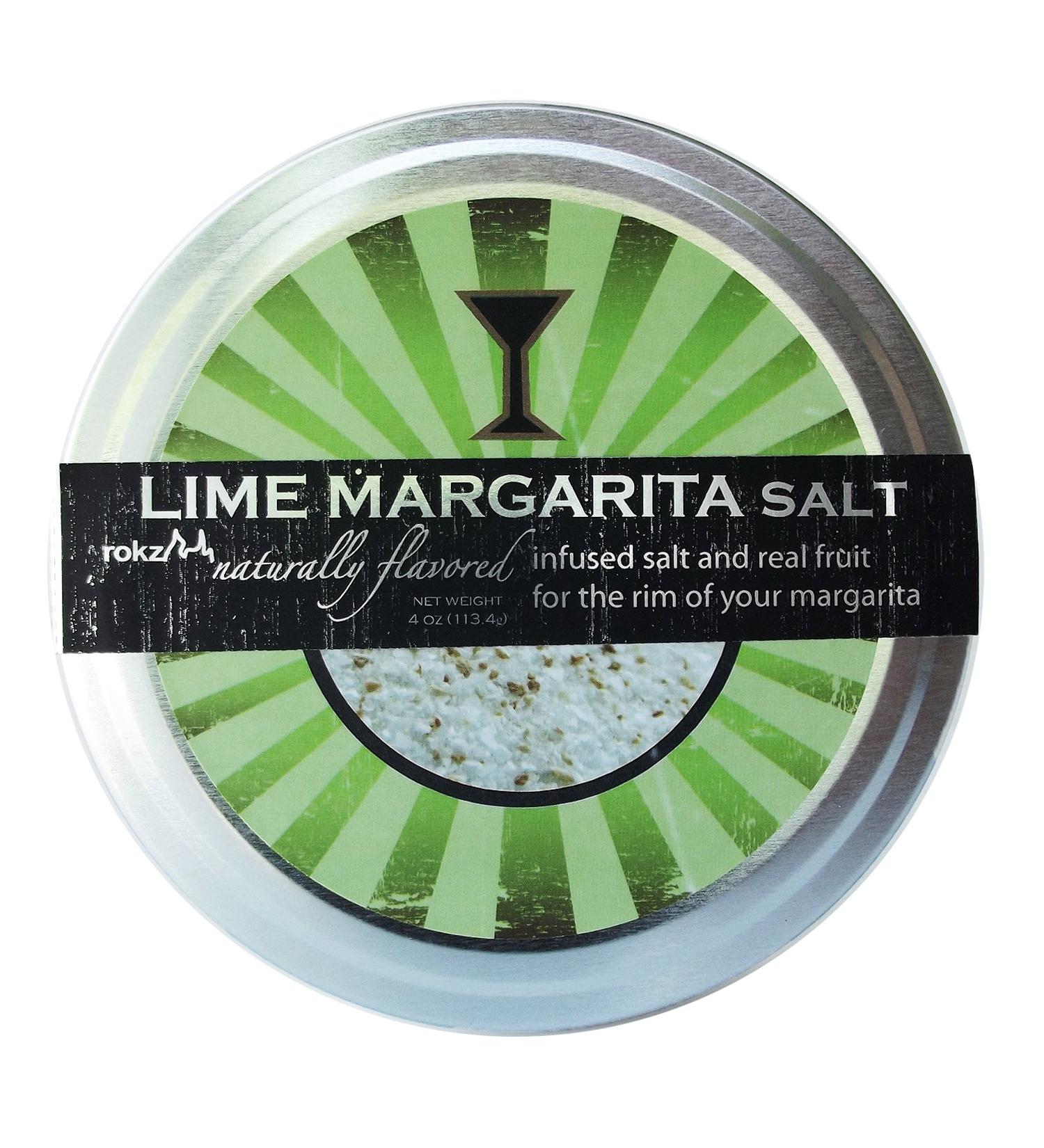 Rokz Lime Margarita Salt Rimmerz - 4oz Pack - Enhance Your Cocktails - Buy Online on GoSupps.com
