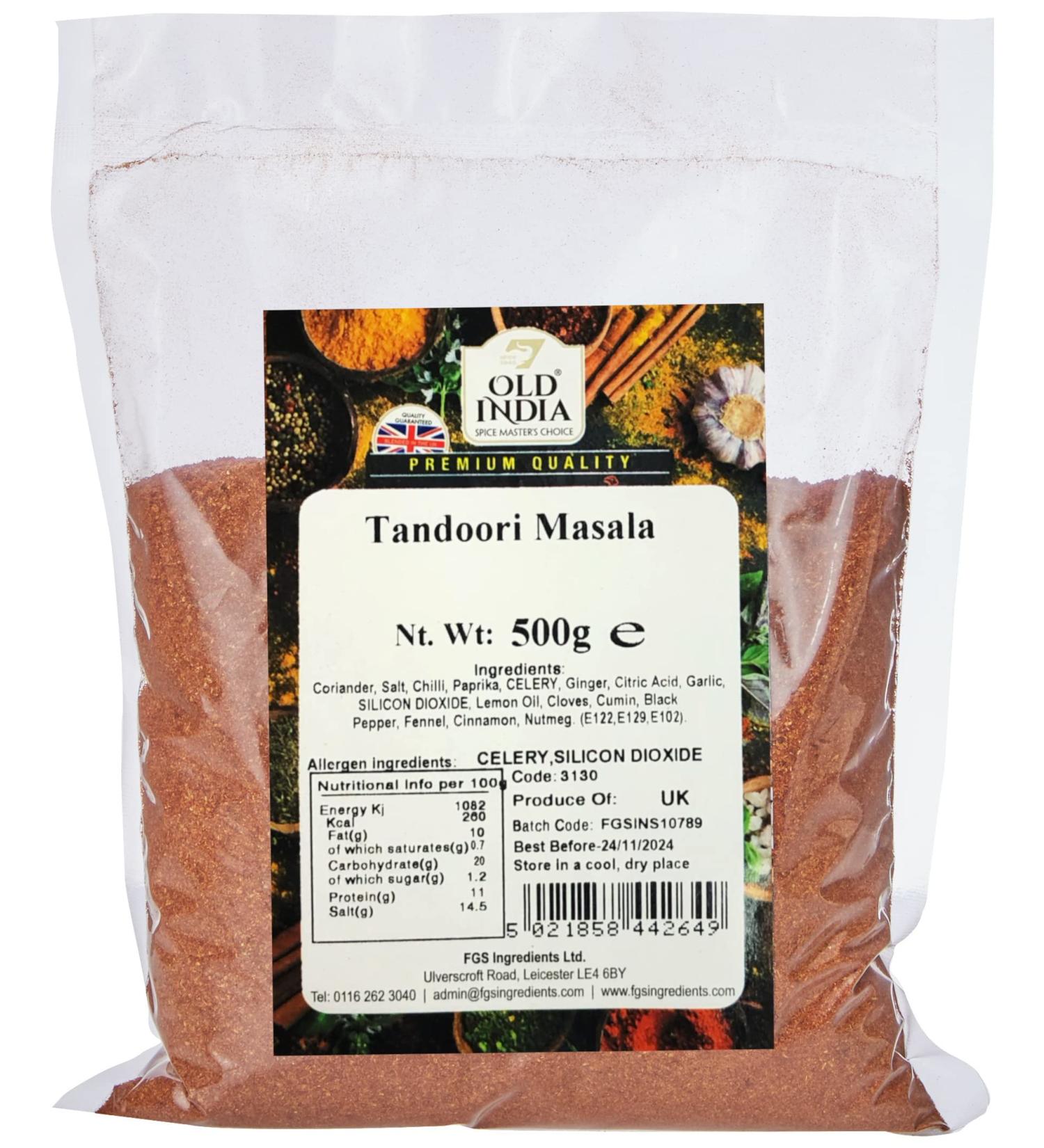 Old India Tandoori Masala 500g