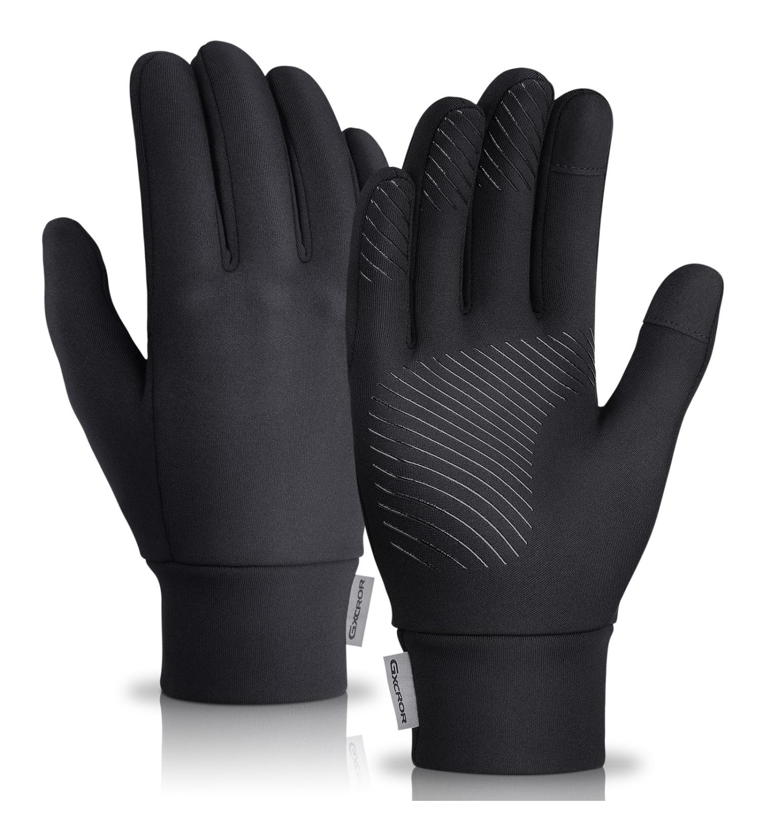 GXCROR Men's Touchscreen Winter Gloves - Perfect for Running Cycling & Outdoor Sports - Buy Online on GoSupps.com