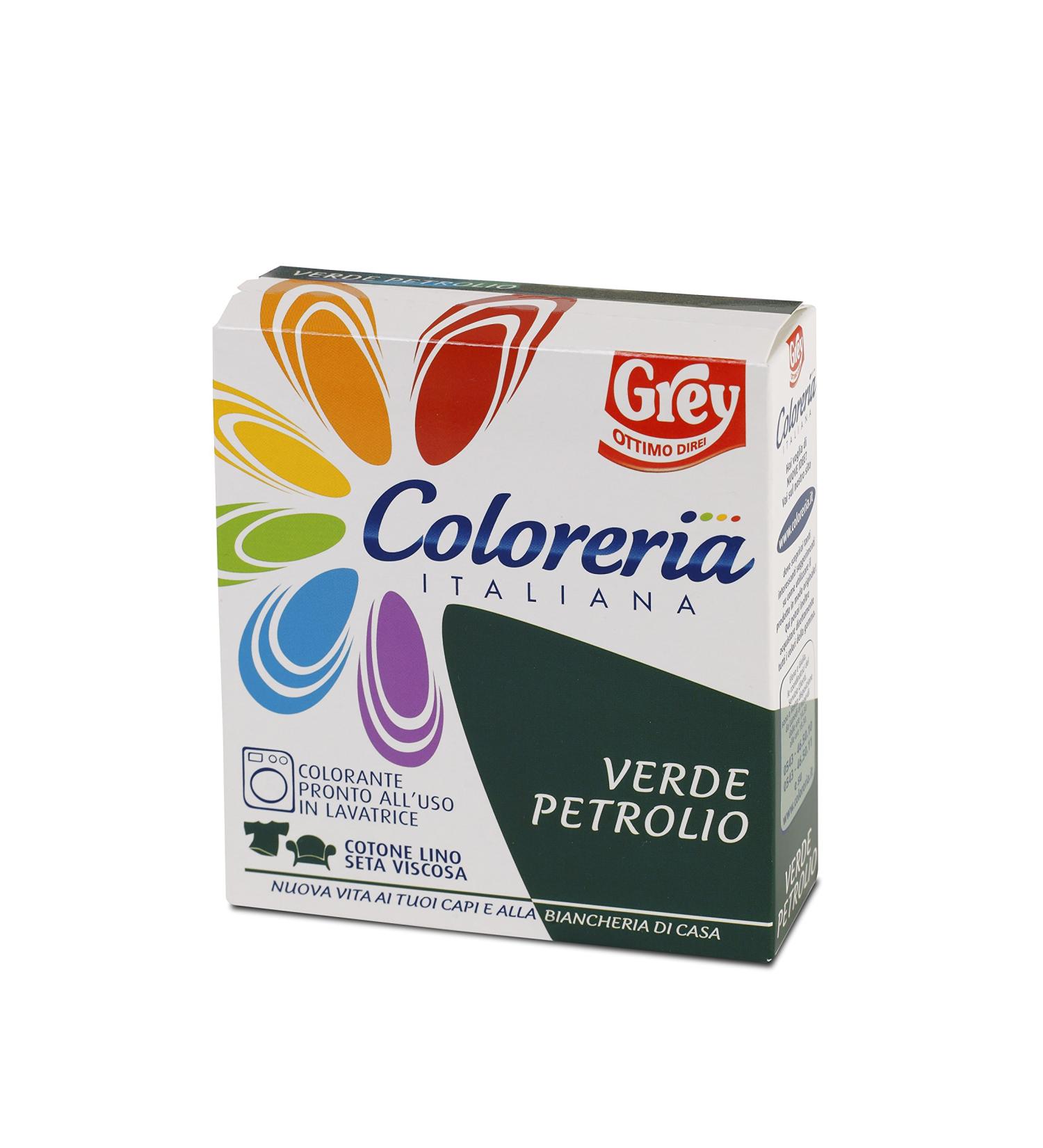 Grey c00117000 coloreria Italian Dye Oil Green