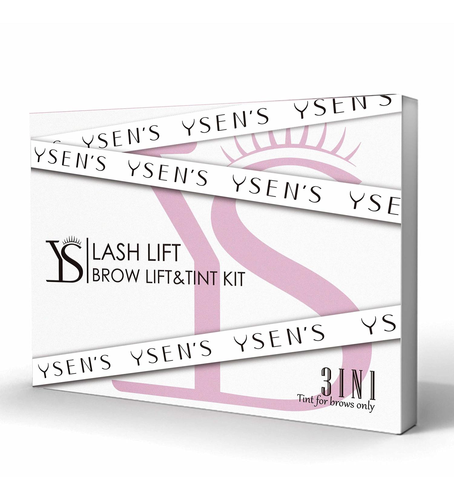 Ysens 3 in 1 Lash Lift Kit - Complete Eyebrow and Eyelash Perm Dye Kit for Salon & Home DIY - Buy Online on GoSupps.com