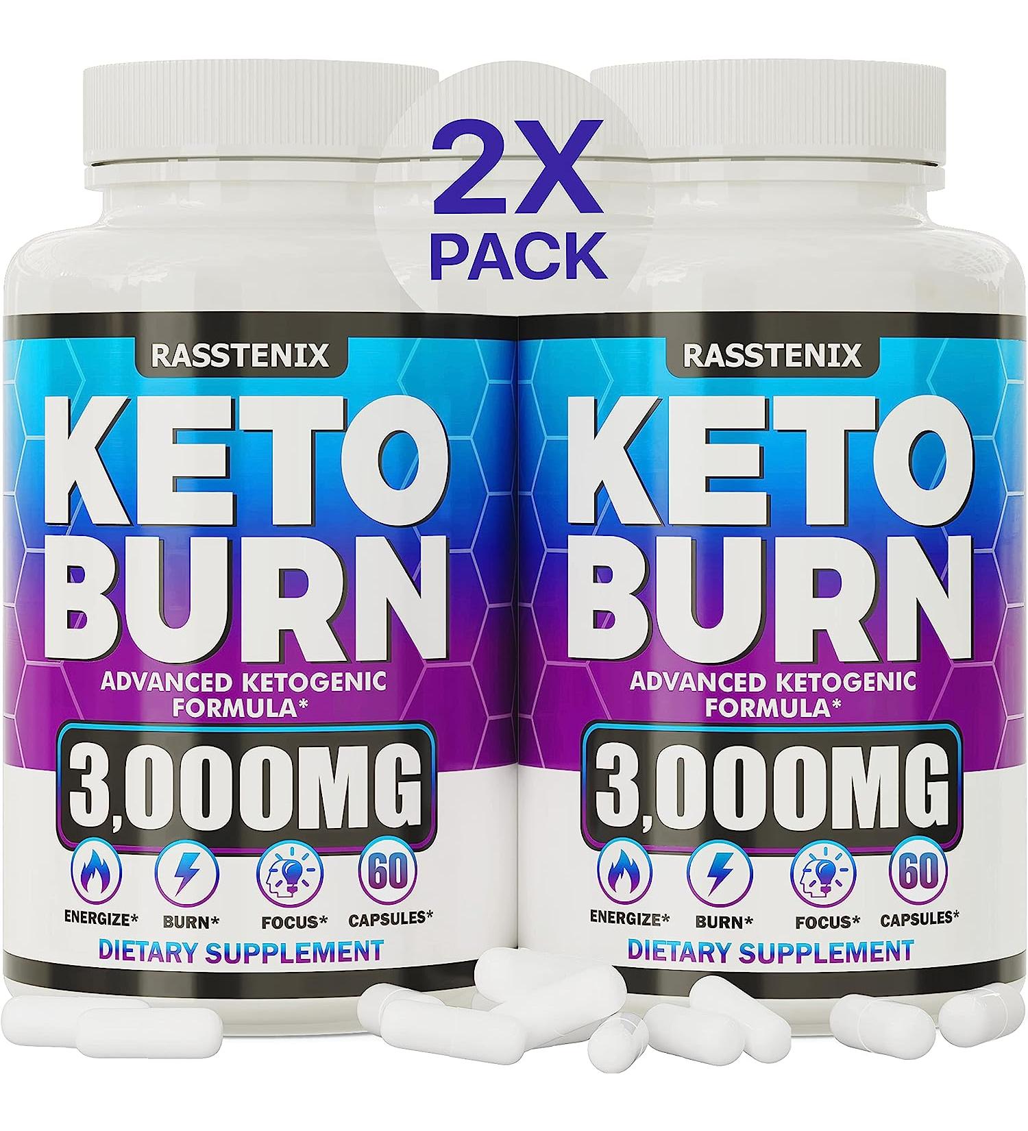 2 Pack Keto Pills for Weight Fat Management - Ultra Fast Prime Keto Supplement - 120 Capsules - Buy Online on GoSupps.com