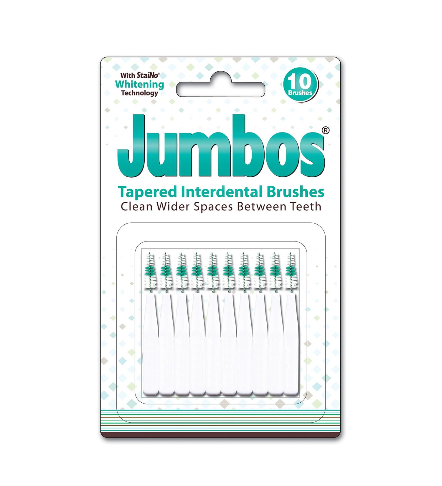 Staino Jumbos Interdental Brushes conical 10 pieces pack
