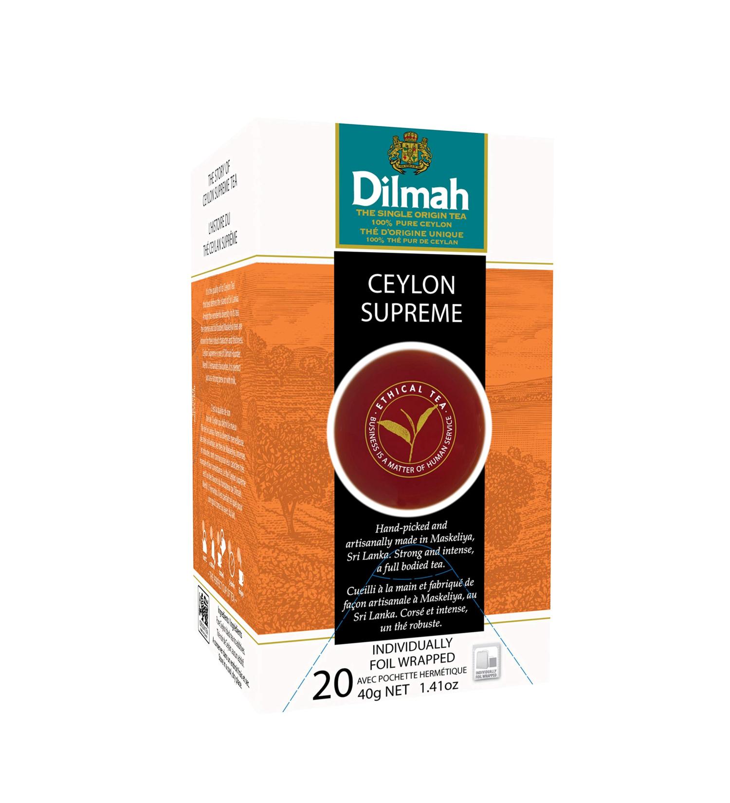 Dilmah Ceylon Supreme 20s Case Pack of 6