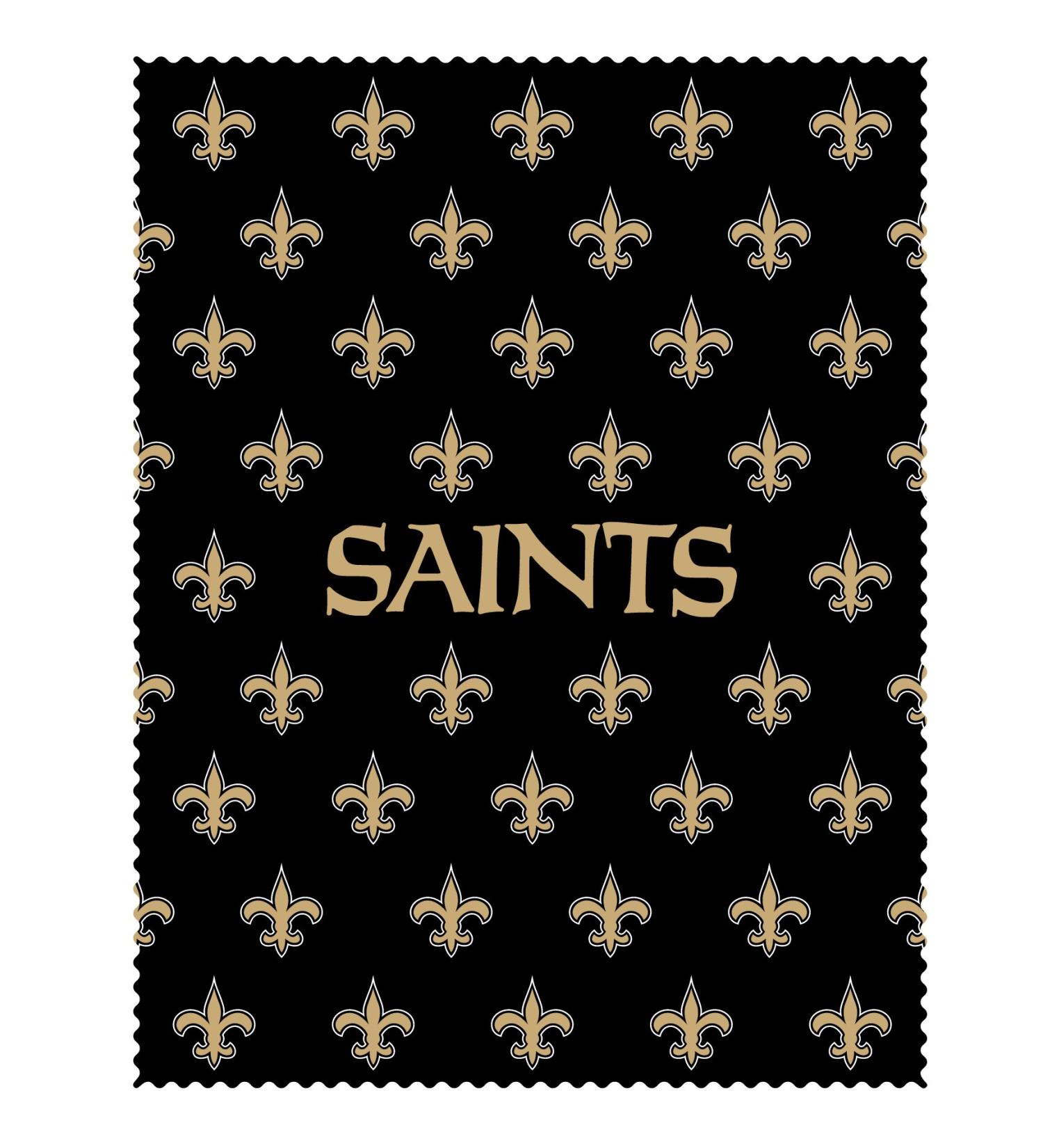 NFL New Orleans Saints iPad Microfiber Cleaning Cloth
