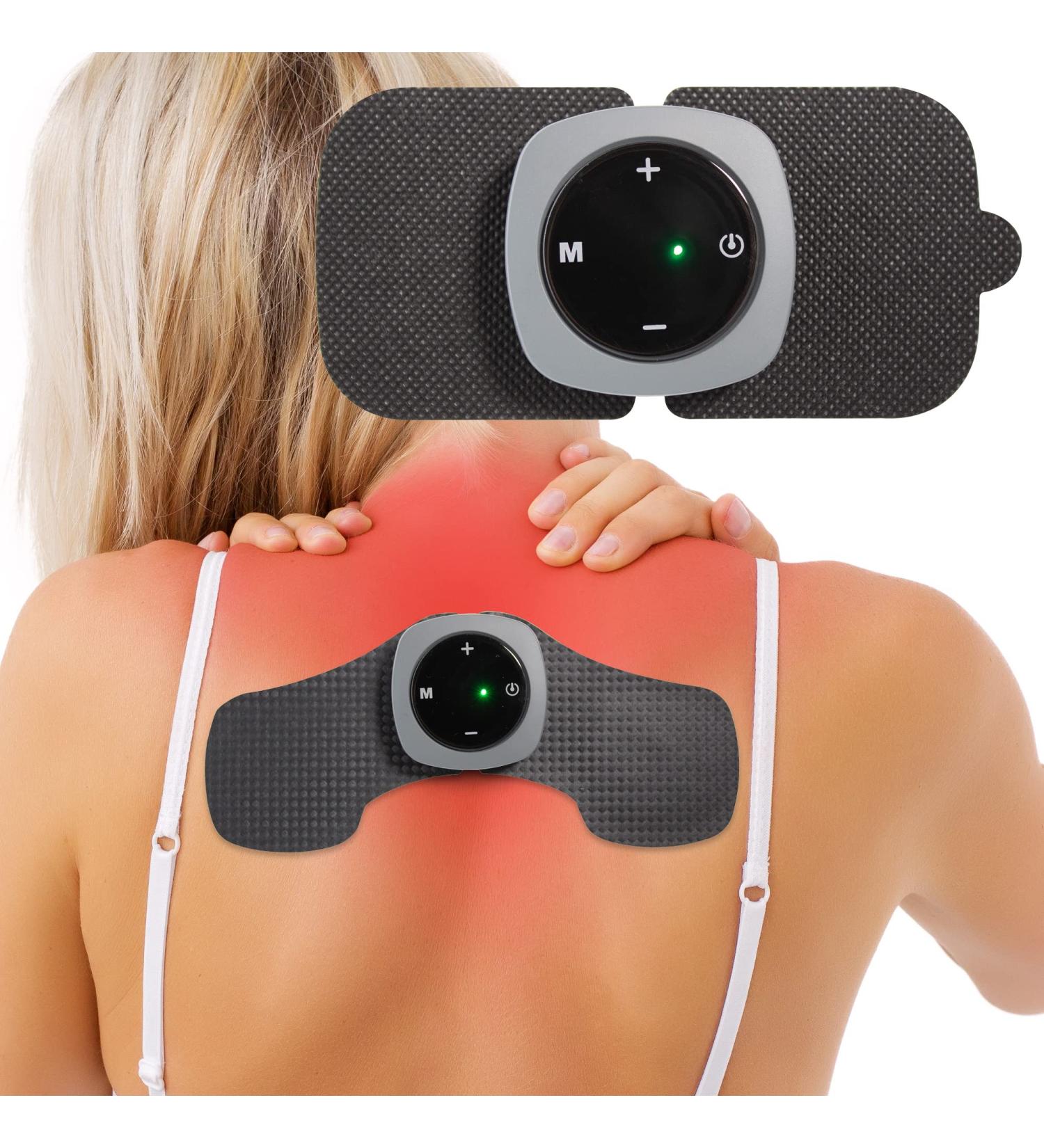 Wireless Rechargeable Mini TENS - Professional Strength Muscle Stimulator for Targeted Pain Relief - Ideal for Back, Neck, Knee, Arthritis & Sore Muscles - Buy Online on GoSupps.com