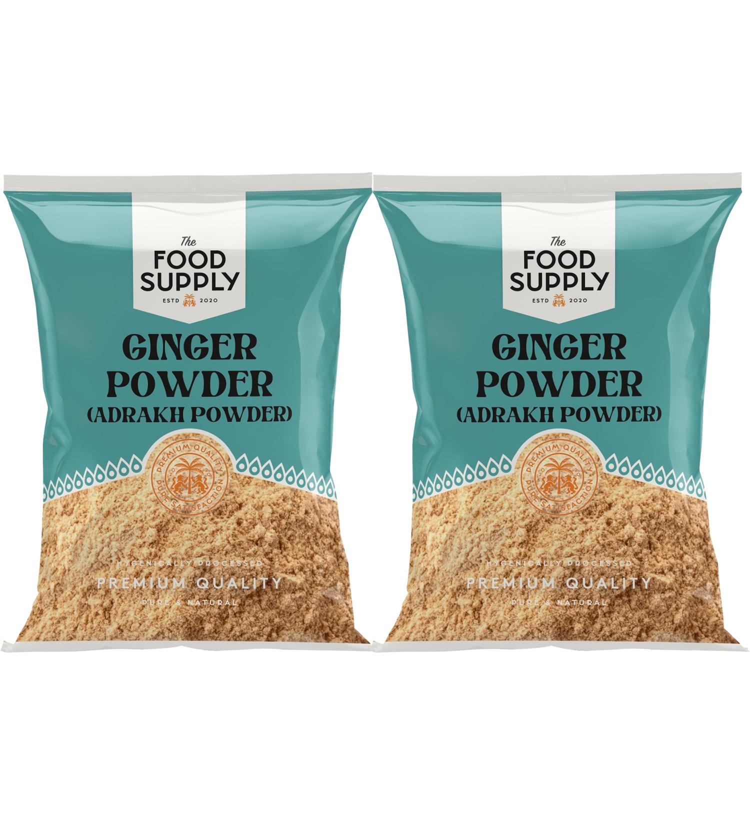 Ginger Powder 2x100g Ground Ginger - Finest Premium Quality | 100% All Natural | No additives or preservatives