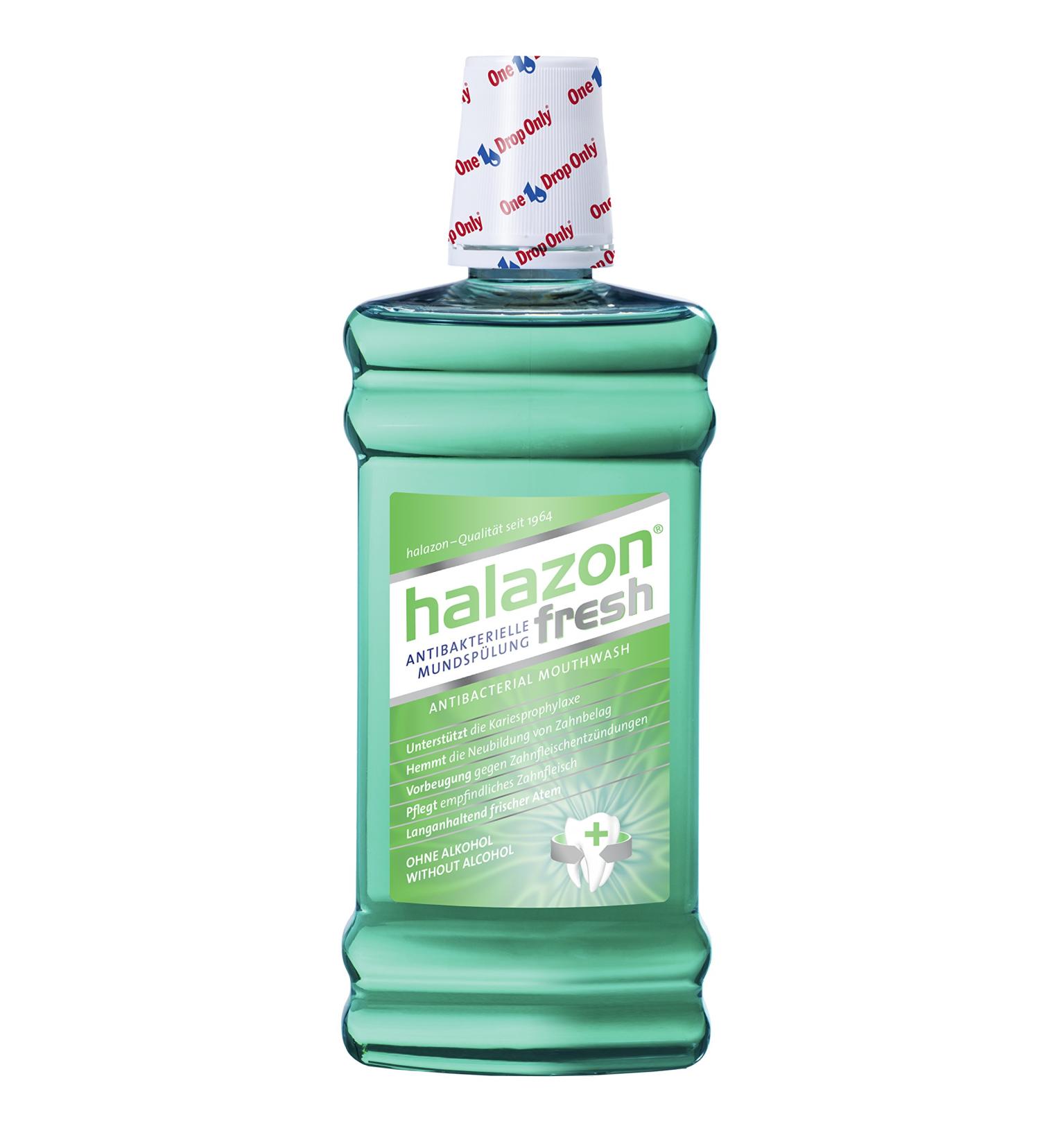 halazon mouthwash fresh 500 ml 1 piece