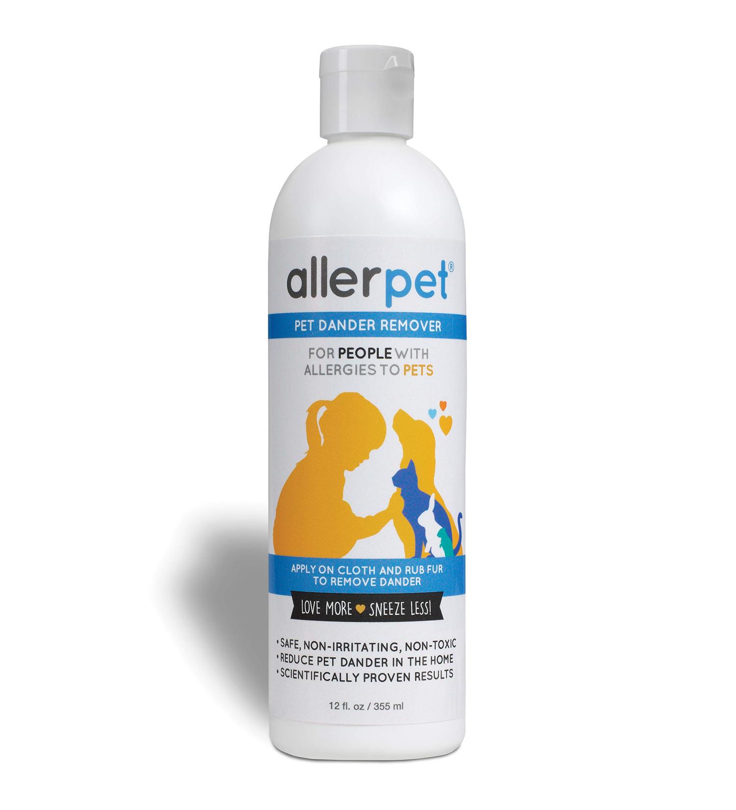 Allerpet Pet Allergen Remover - 355 ml | Reduce Pet Allergens - Ships Internationally - Buy Online on GoSupps.com