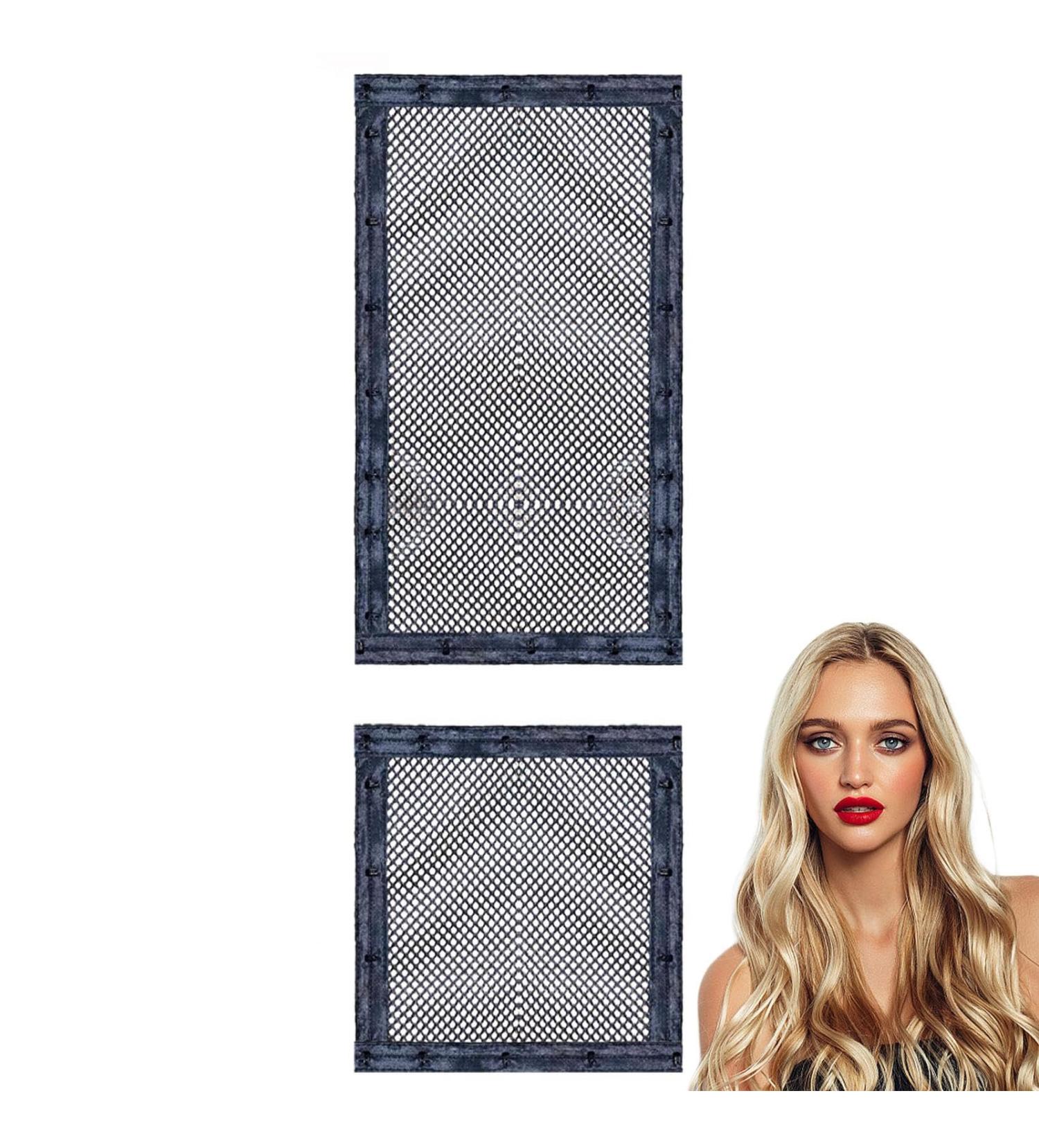 QARIDO Length and Lock Hair Stretcher | Length n Lock Hair Stretcher Mesh - Stretch Net Hair Styling Tool for Curly Hair Hair Stretcher Tool Prevent Shrinkage Gifts for Women - Buy Online on GoSupps.com