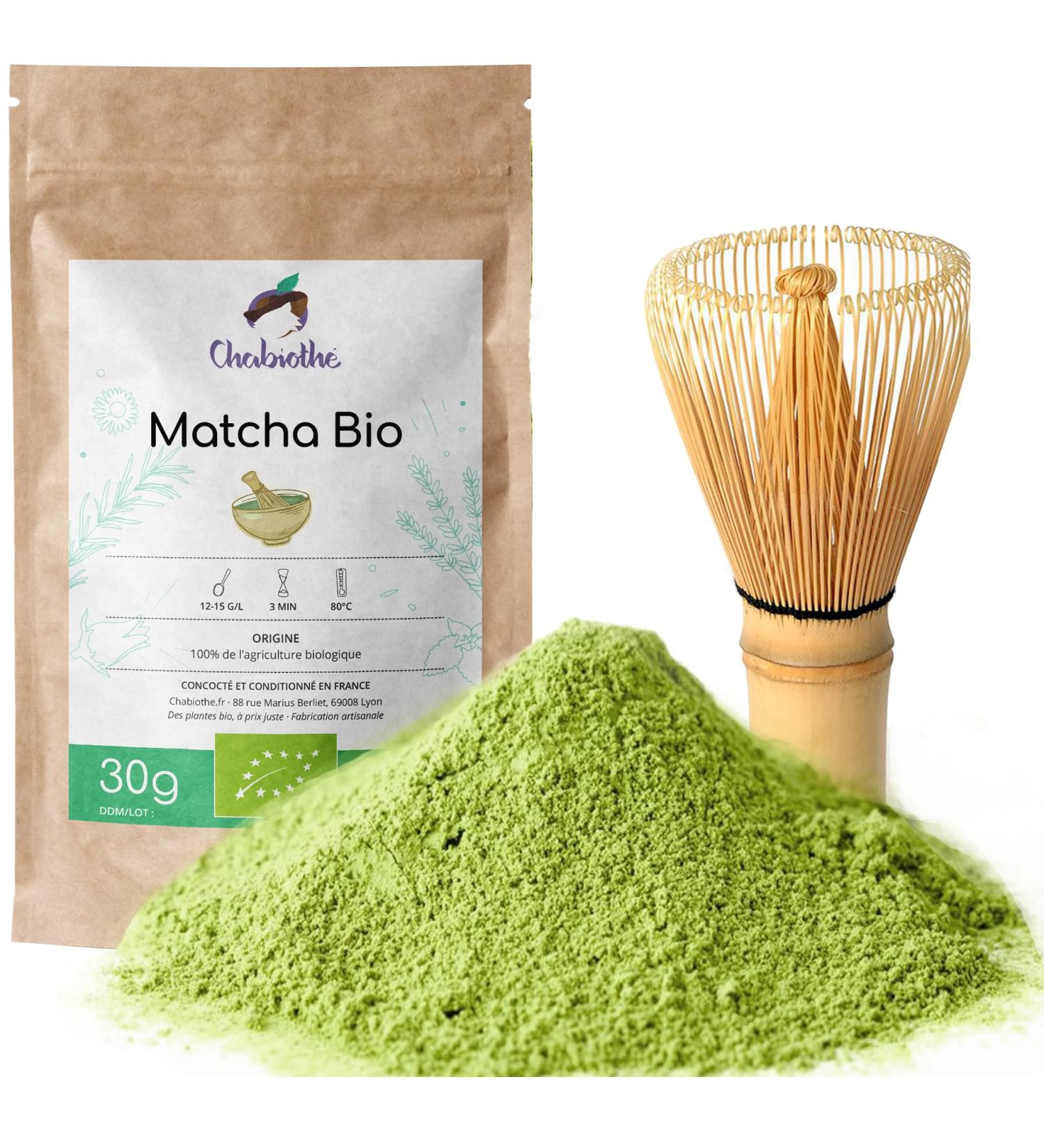  Chabioth Matcha Ecological Tasting Box 30 g + Chazen Smoothie from Japan - Buy Online on GoSupps.com