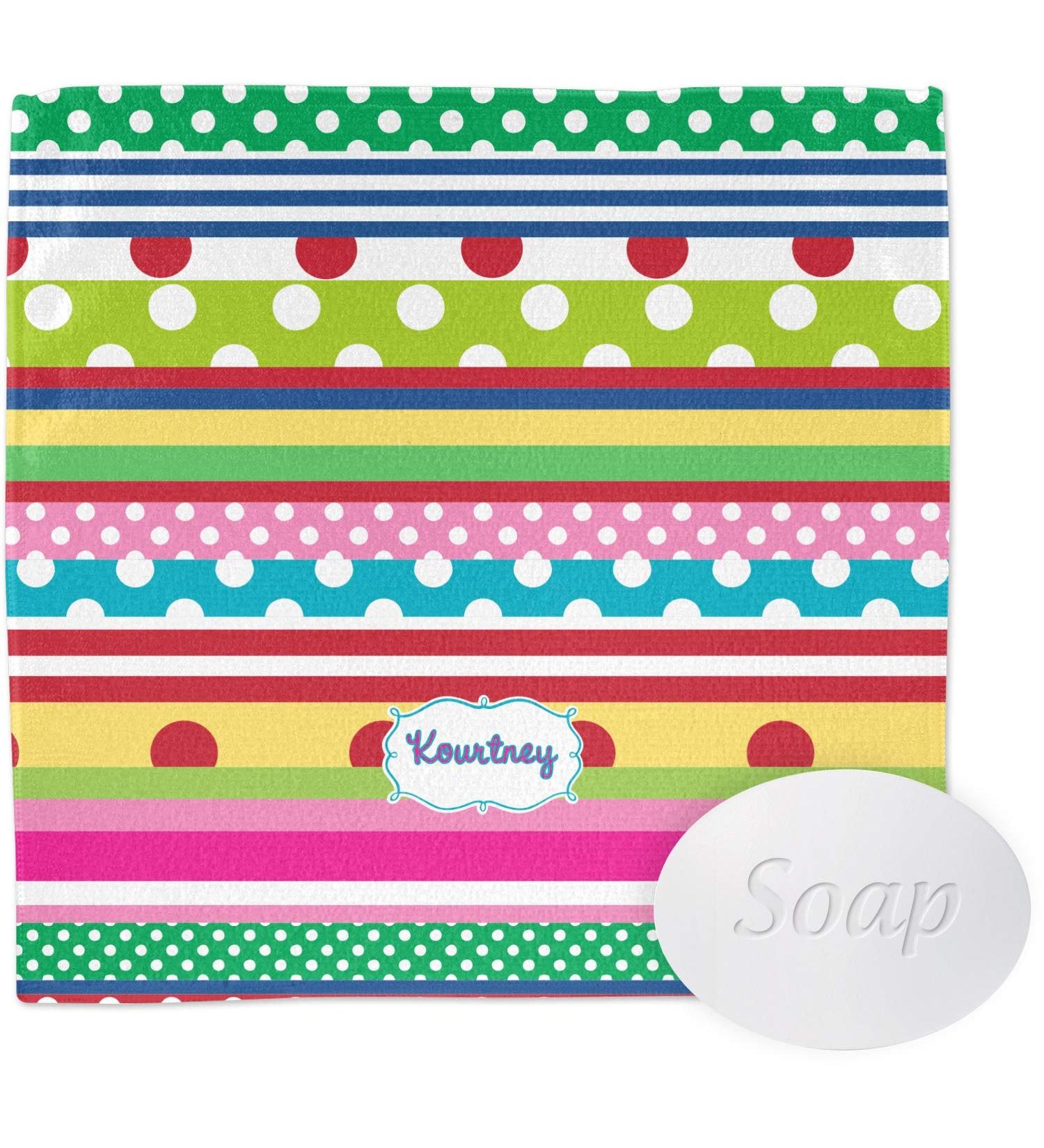 YouCustomizeIt Personalized Ribbons Washcloth
