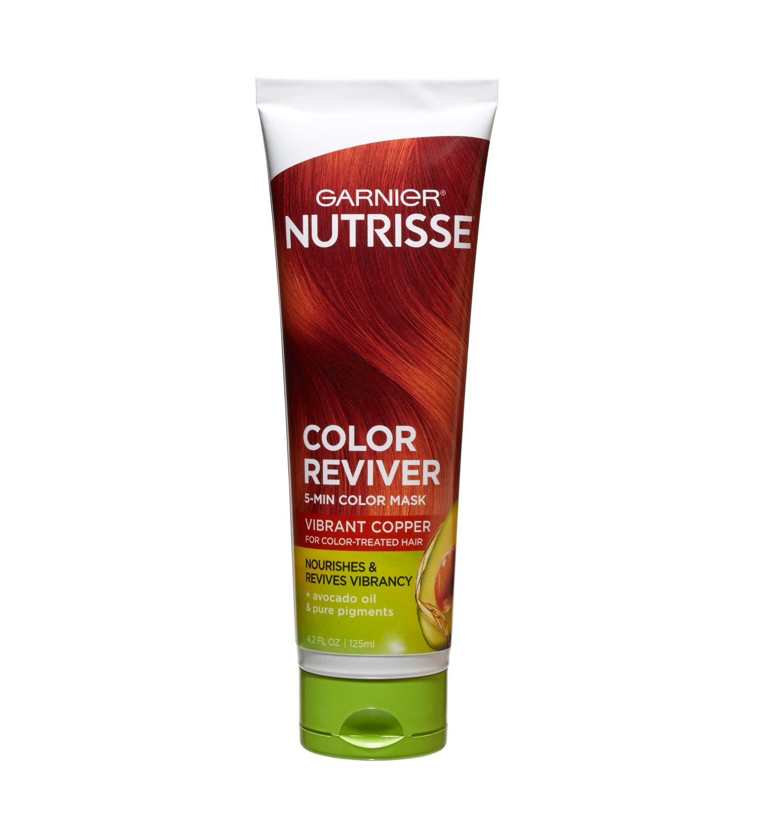 Garnier Nutrisse Color Reviver Hair Mask in Vibrant Copper 4.2 fl. oz. - Pack of 2 - Buy Online on GoSupps.com
