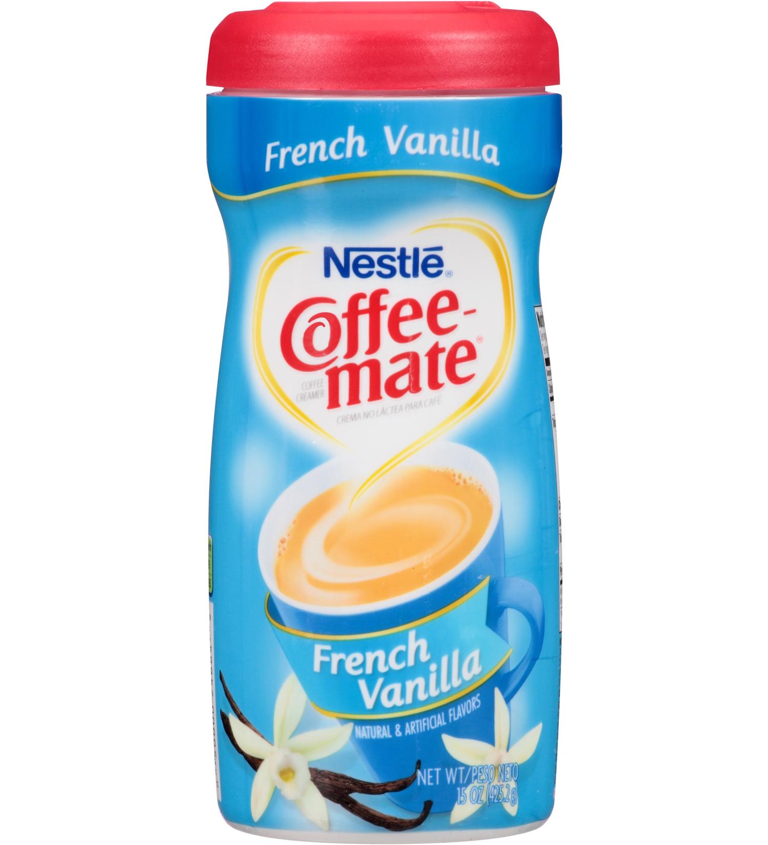 COFFEE-MATE French Vanilla Powdered Coffee Creamer 425g - Delicious Dairy-Free Flavor Enhancer - Buy Online on GoSupps.com