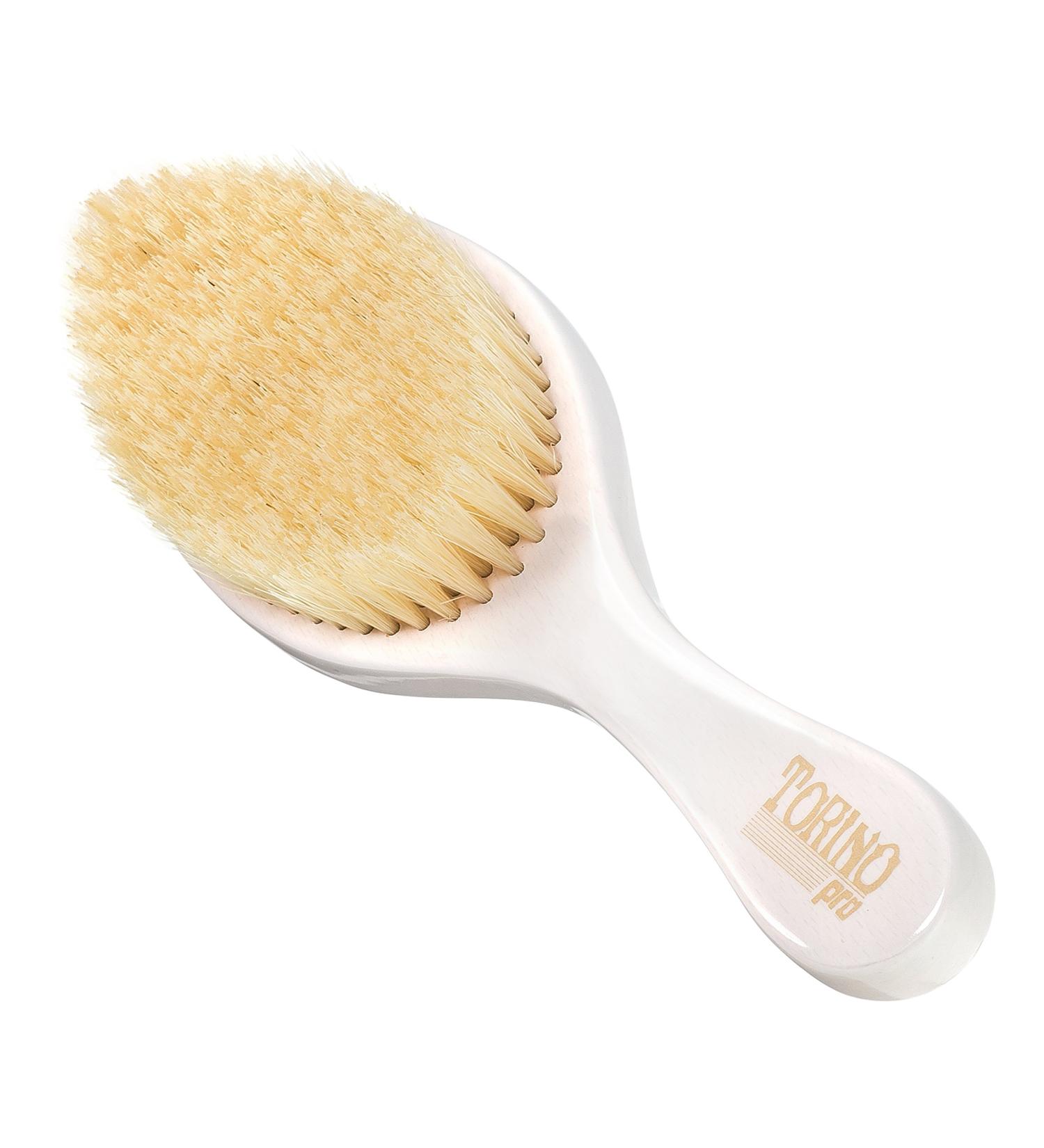 Torino Pro Wave Brush 640 - Soft Curve 360 Waves Brush with 100% Boar Bristles - Buy Online on GoSupps.com