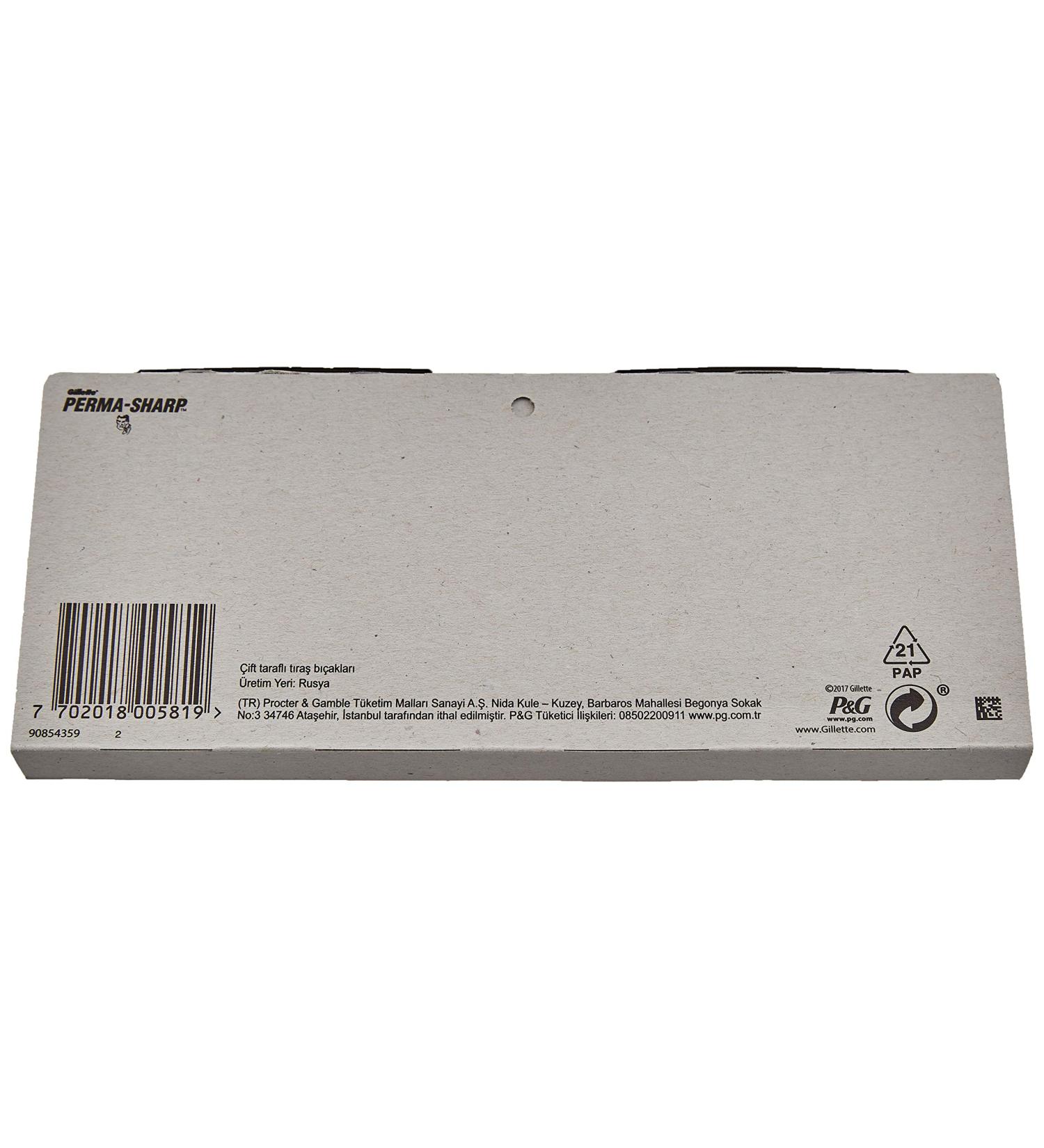 Permasharp Super Double Edge Razor Blades - 100 Pack | Premium Quality & Smooth Shave Worldwide Shipping - Buy Online on GoSupps.com