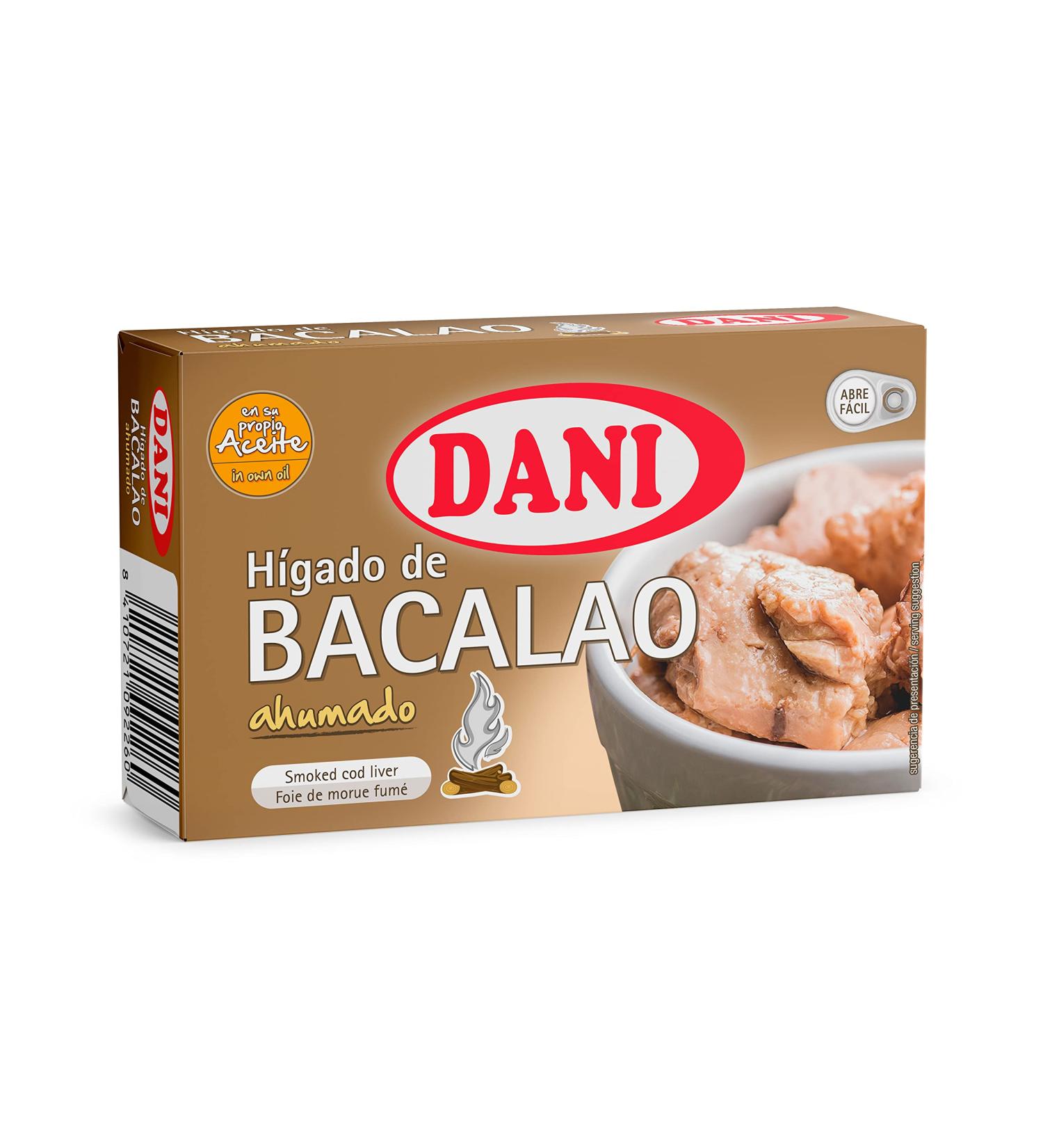 Dani Smoked Cod Liver Pack 5 x 120g - Buy Online on GoSupps.com