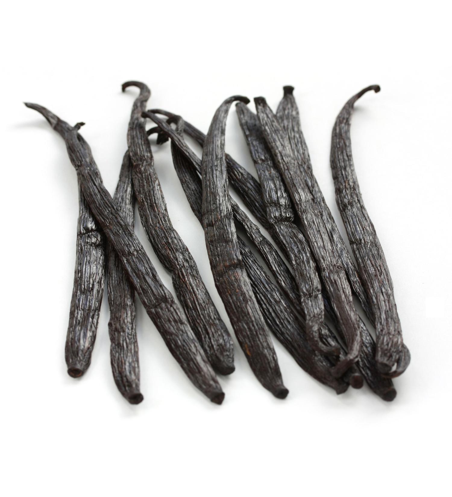 UGANDA Vanilla Pods Premium - 10 Pods, 15-18cm | High-Quality Vanilla Beans - Buy Online on GoSupps.com
