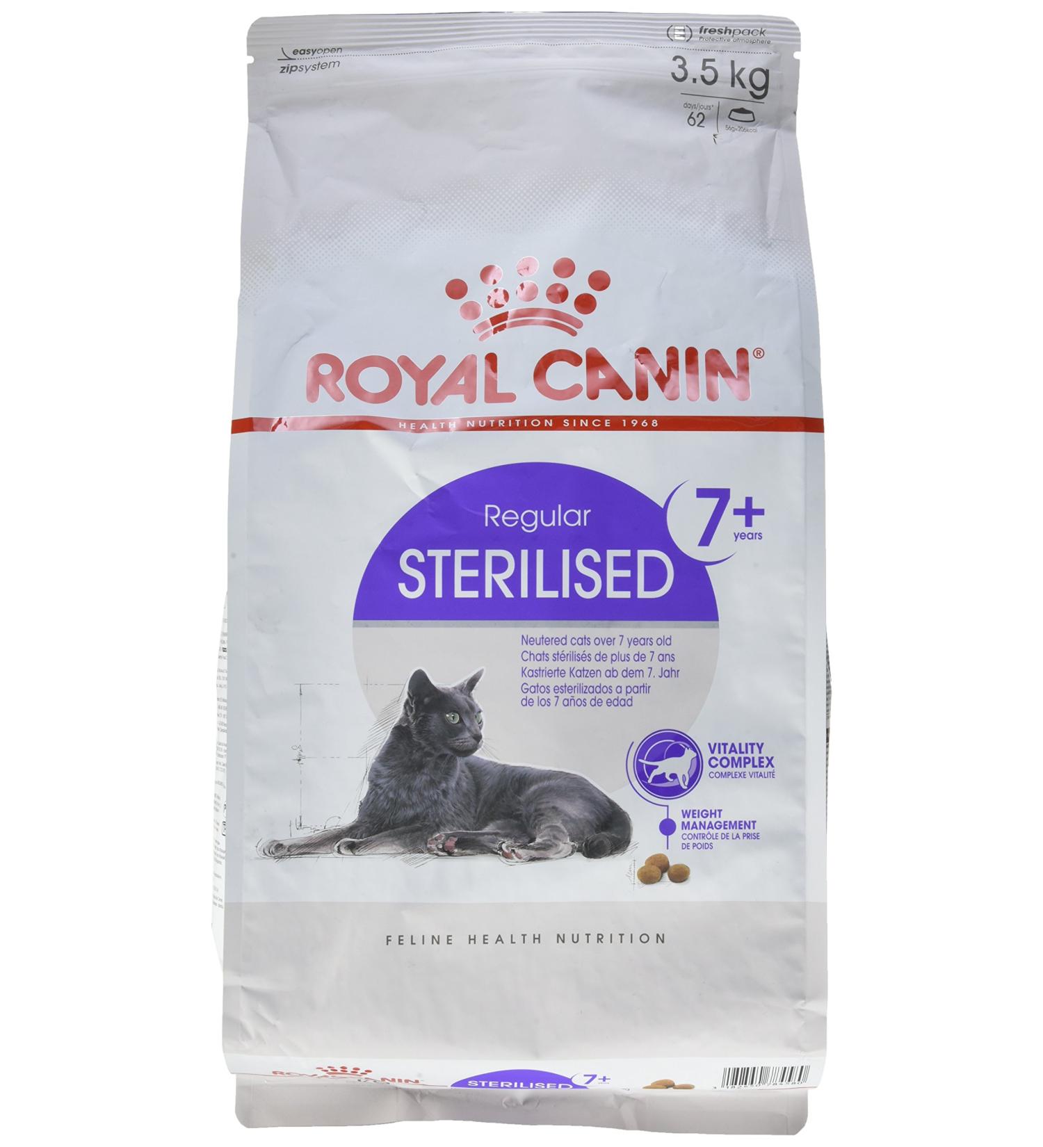 Royal Canin Cat Food Sterilised +7 - Buy Online on GoSupps.com