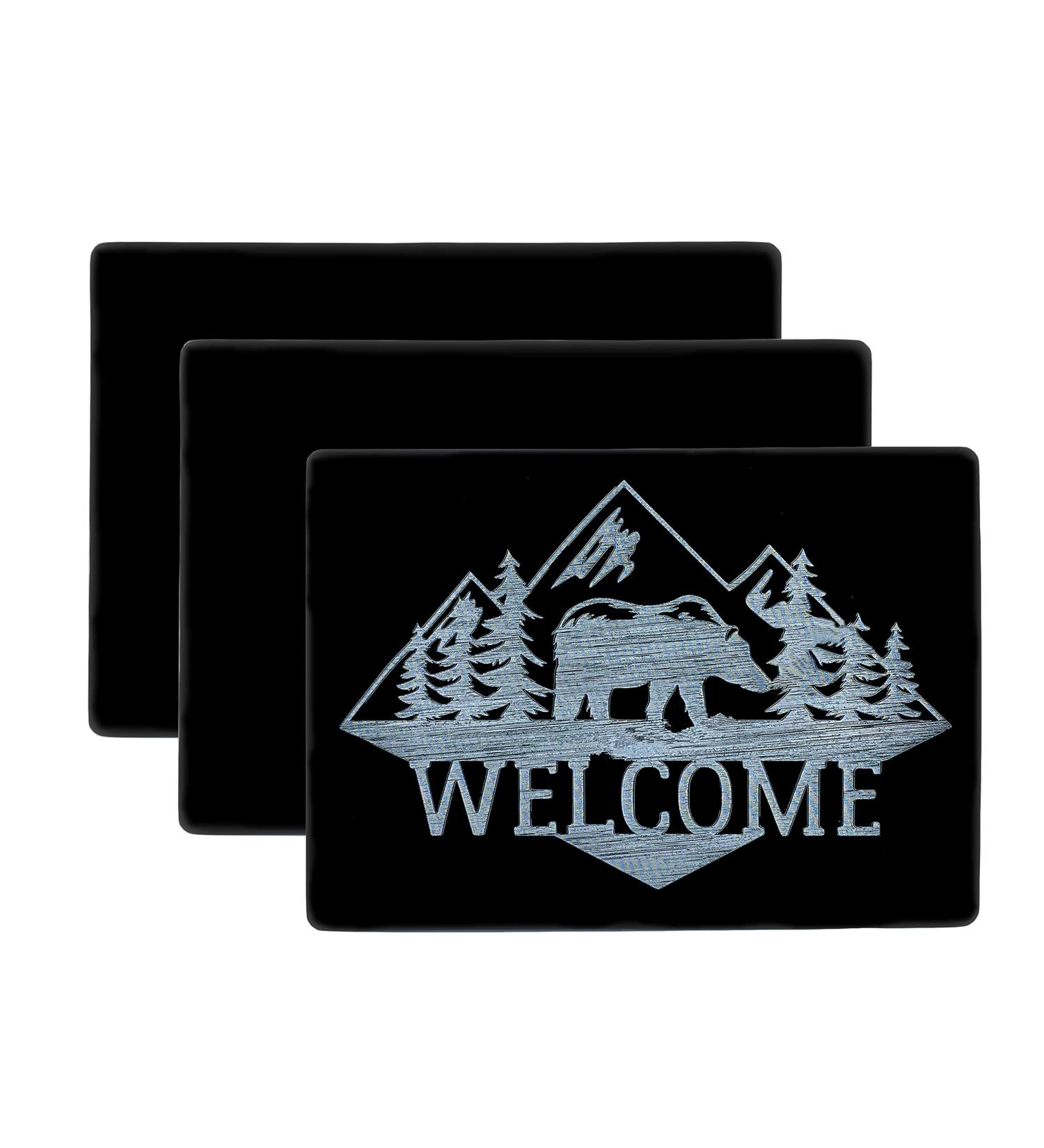 Etching Metal Sheets for Maker Explore Air 2, Silhouette Cameo 4, Brother Scan and Cut - 3 Pack Black Anodized Aluminum Sheets for Crafting - 5 x 7 inches - Buy Online on GoSupps.com