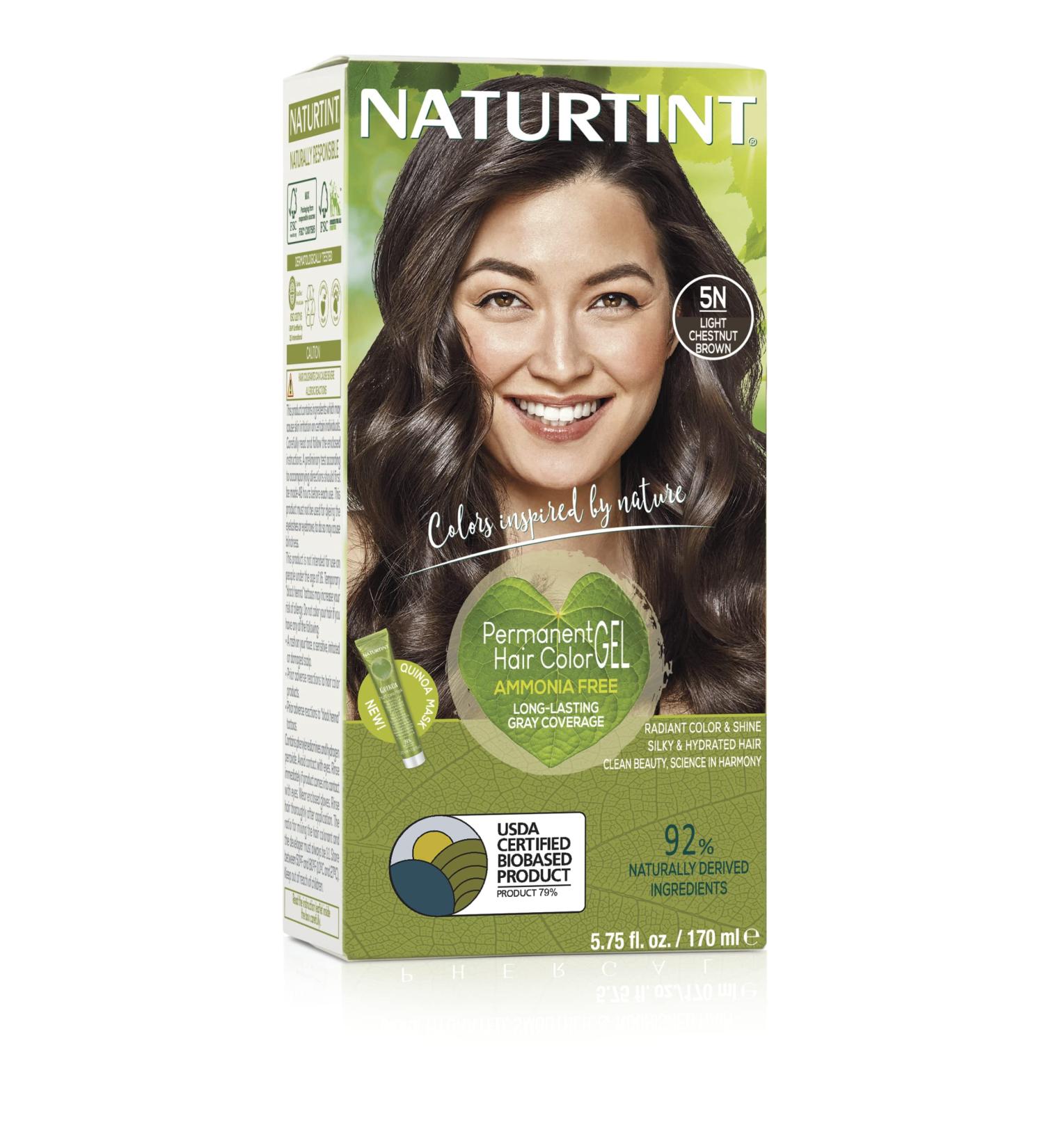 Buy Naturtint HR Color 5N Chestnut Brown Lite - Natural Vegan Hair Dye | Ship Worldwide - Buy Online on GoSupps.com
