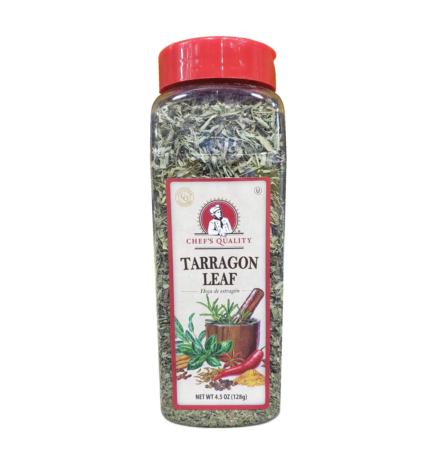 Chef's Quality Tarragon Leaves 4.50 oz - Premium Culinary Herb for Flavorful Dishes - Buy Online on GoSupps.com